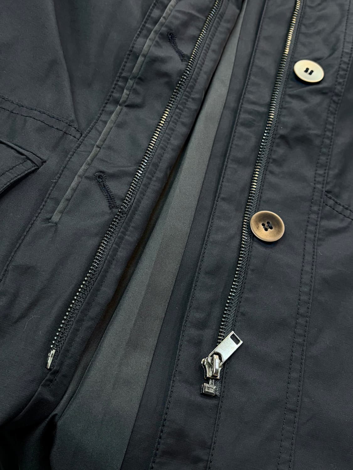 자라 베이직 트렌치 코트 후드 탈부착 바람막이 상품이미지4