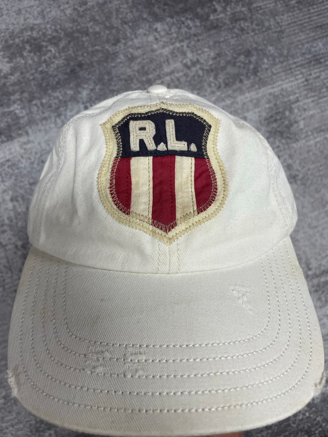 90s Polo RL 성조기 방패로고 캡 상품이미지7