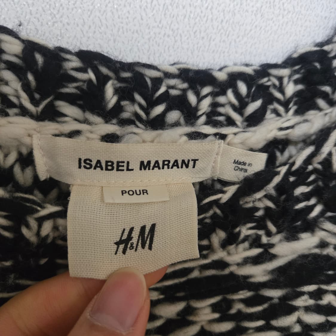 이자벨마랑 h&m 울 니트 / 여성 니트 상품이미지5