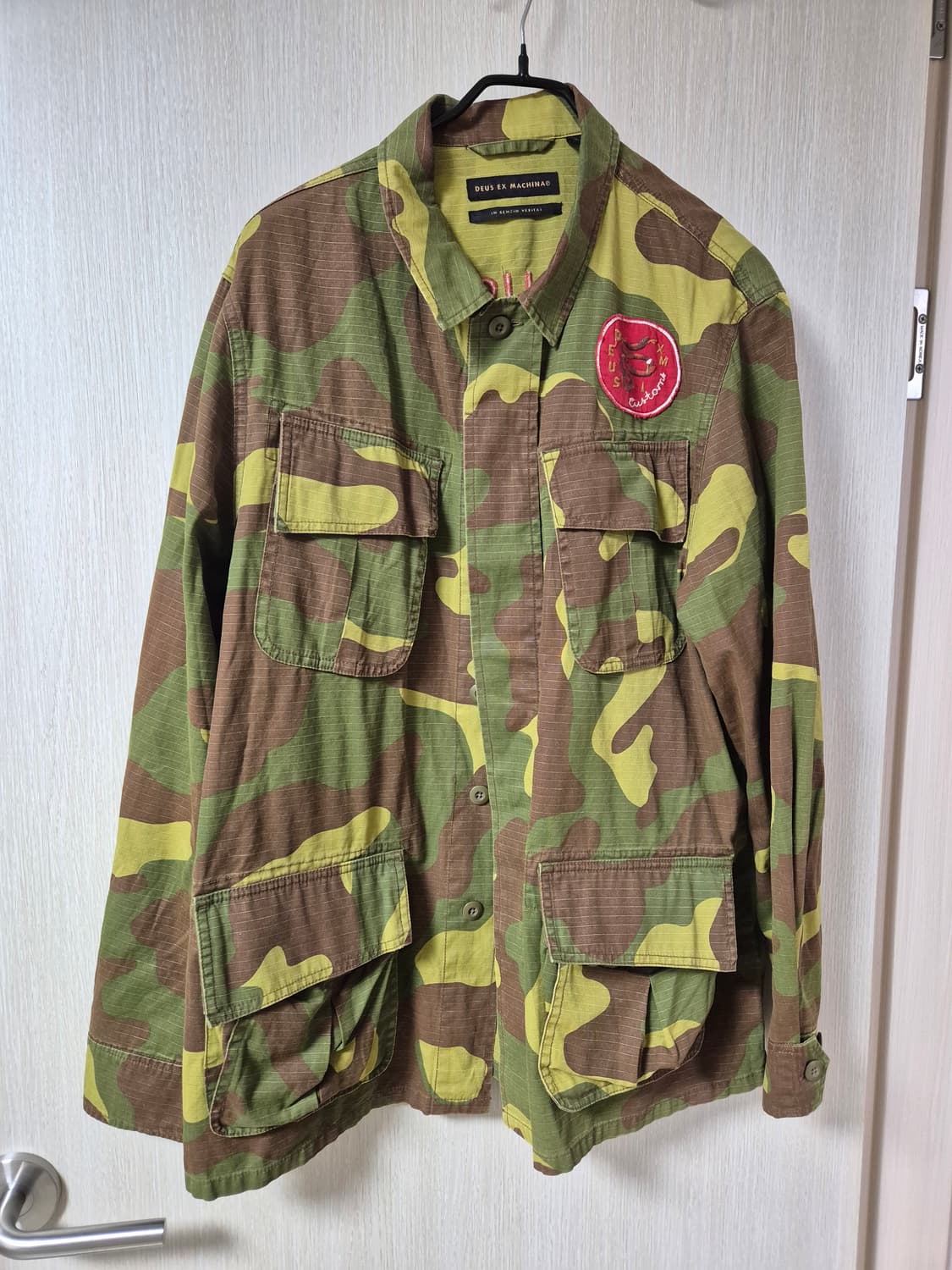 데우스 엑스 마키나 트래비스 카모 오버 셔츠 자켓 라지 상품이미지3