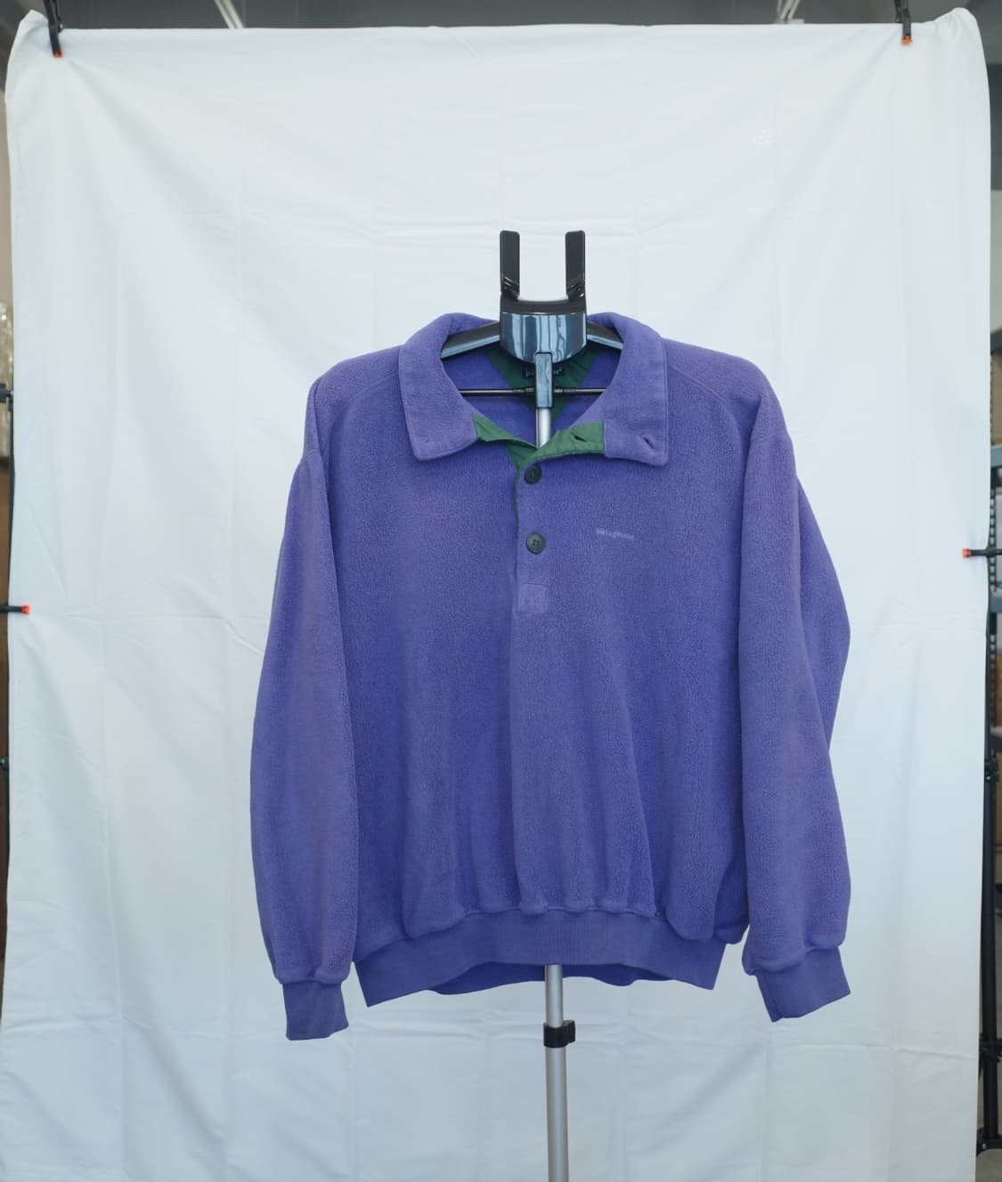 90s (1991) 빈티지 파타고니아 쿼터 버튼업 플리스 (XL) 상품이미지1