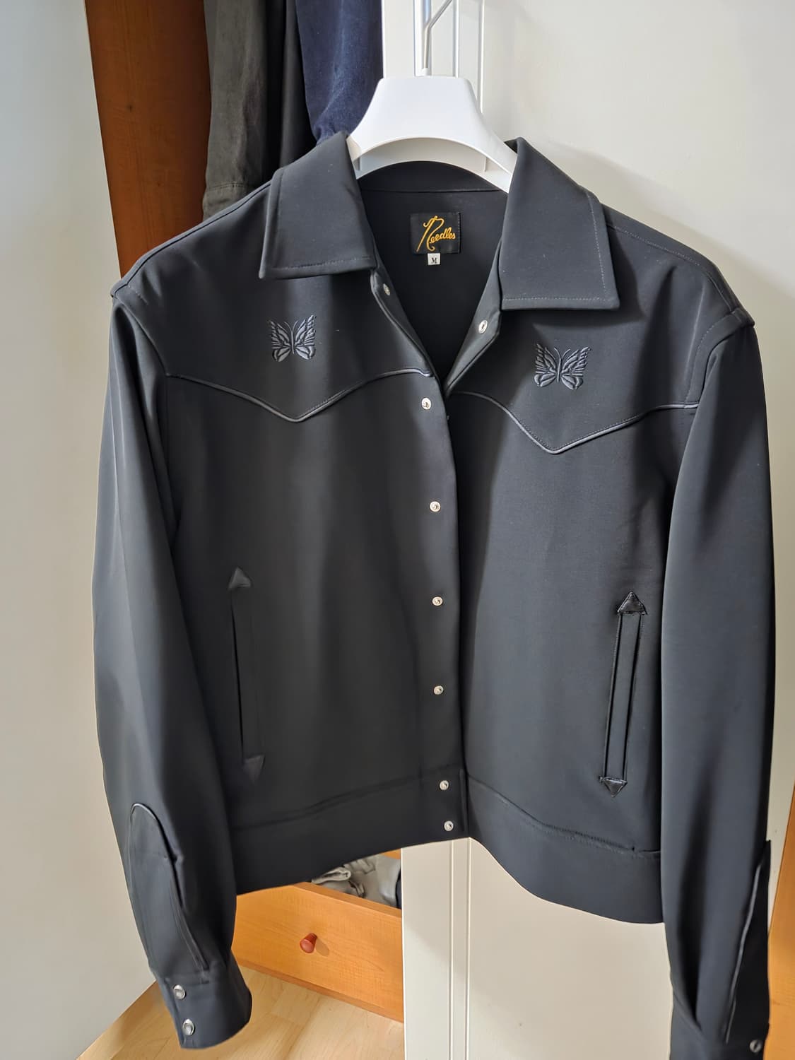 니들스 카우보이 자켓 블랙 M사이즈 팔아요 상품이미지3