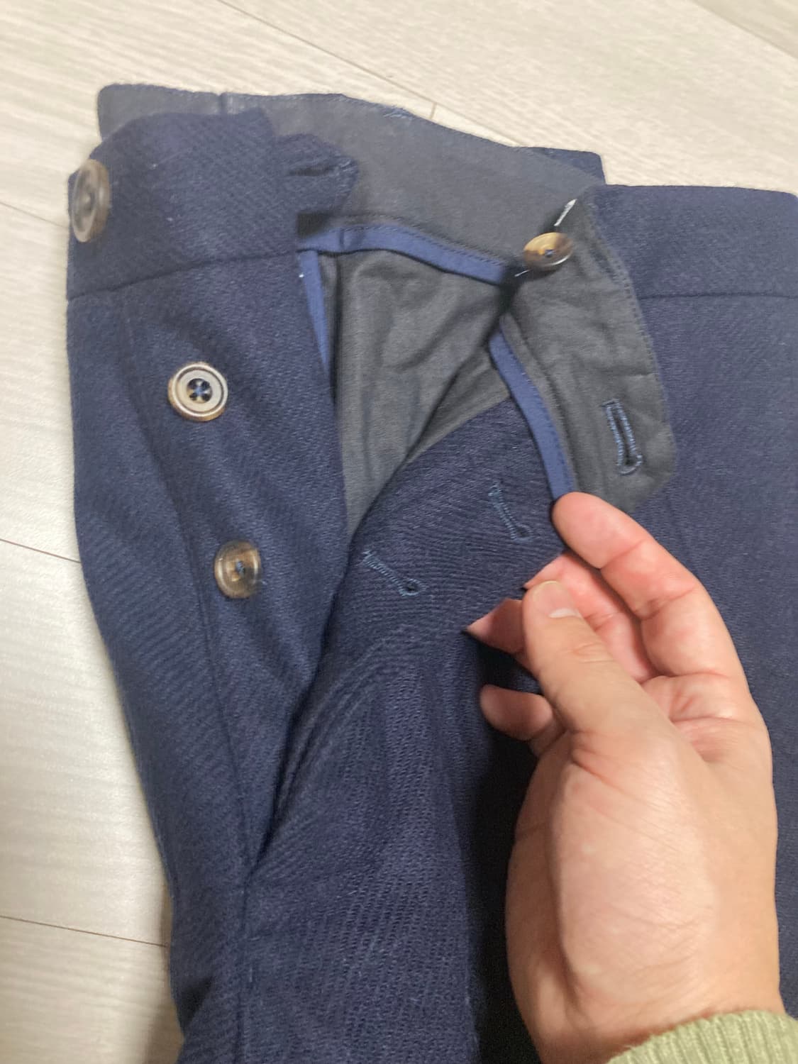 s.e.h kelly 울 바지 m 사이즈 두 색상 상품이미지5