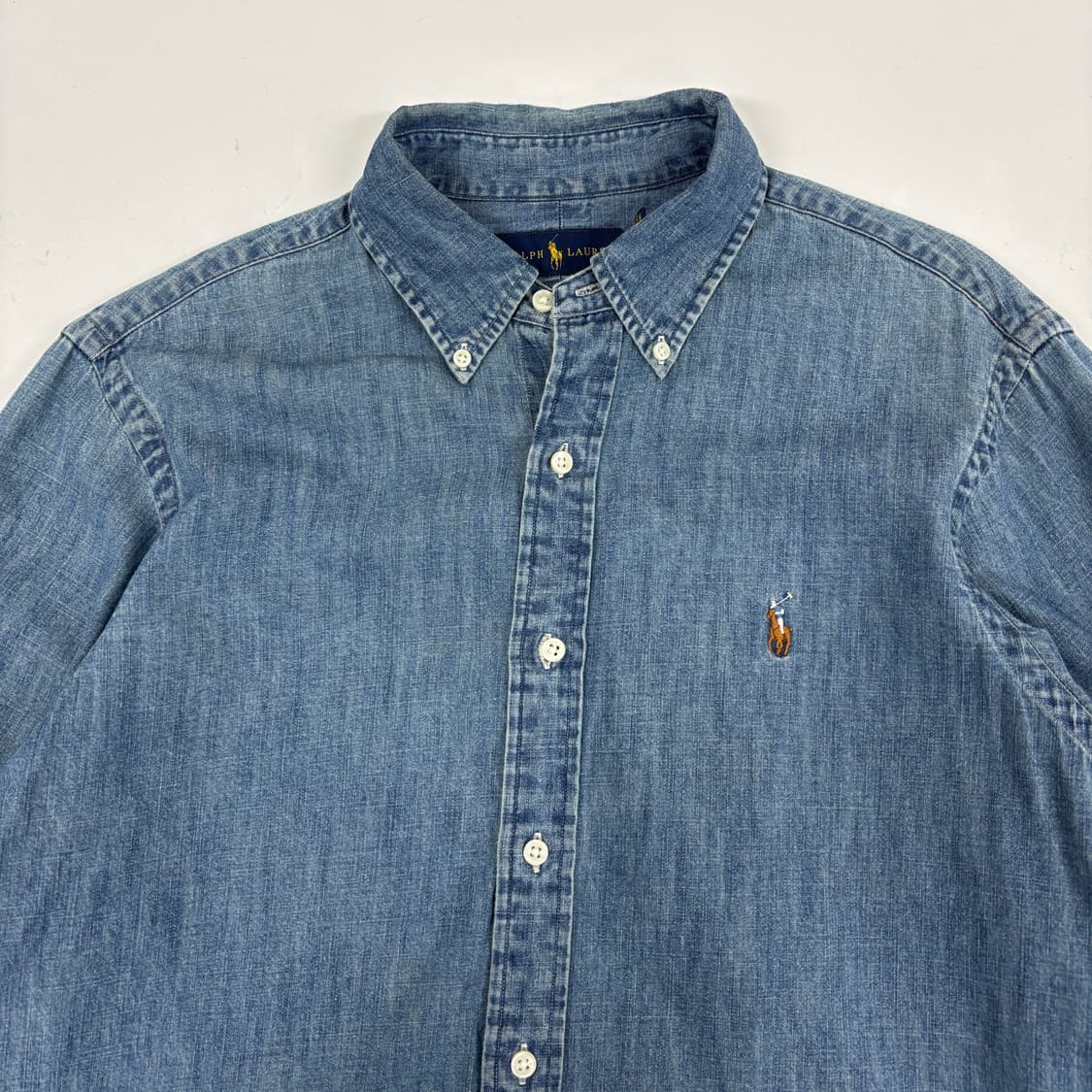 폴로 샴브레이 셔츠  상품이미지4