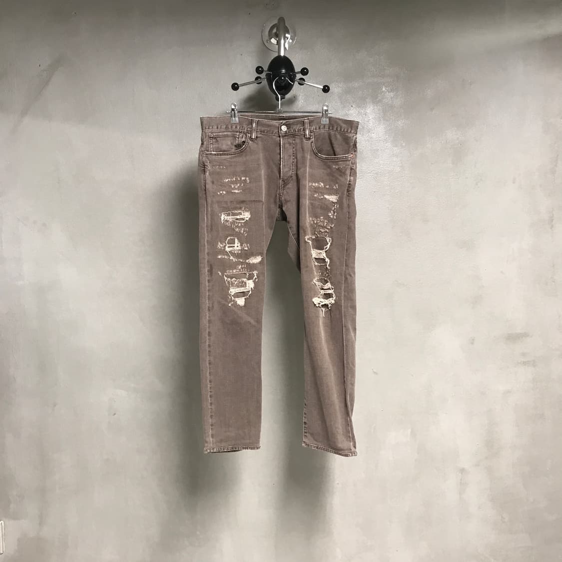 폴로 랄프로렌 브라운 데님 팬츠 32 상품이미지8