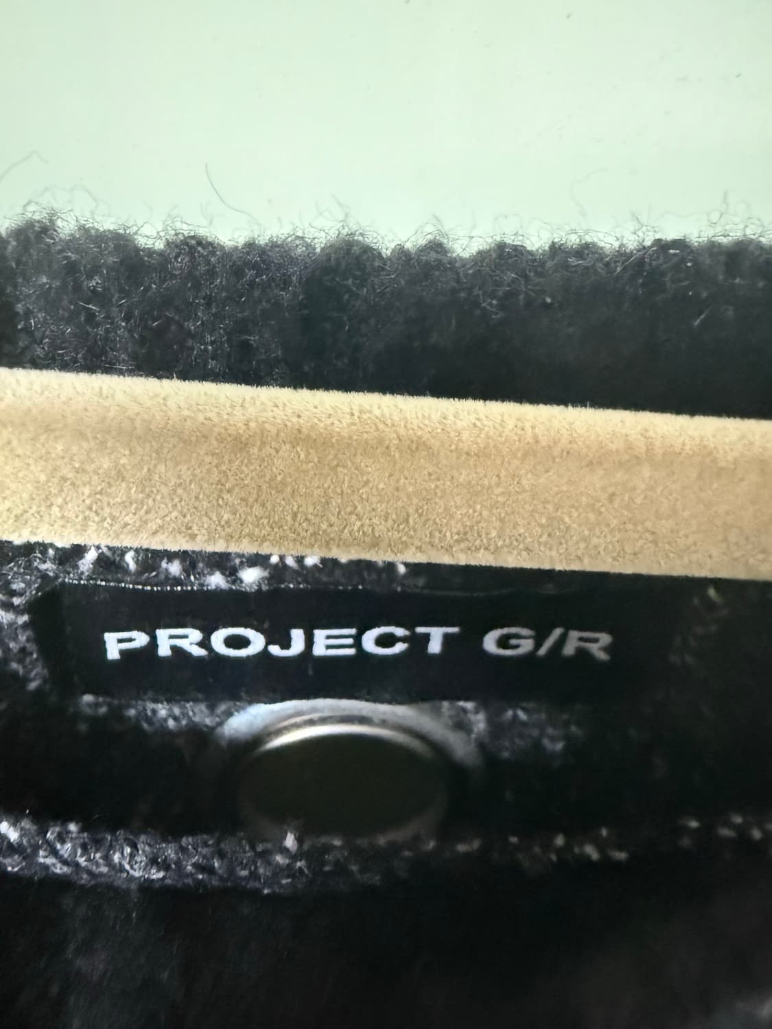 Project GR 아이언 크로스 모헤어 니트 상품이미지5