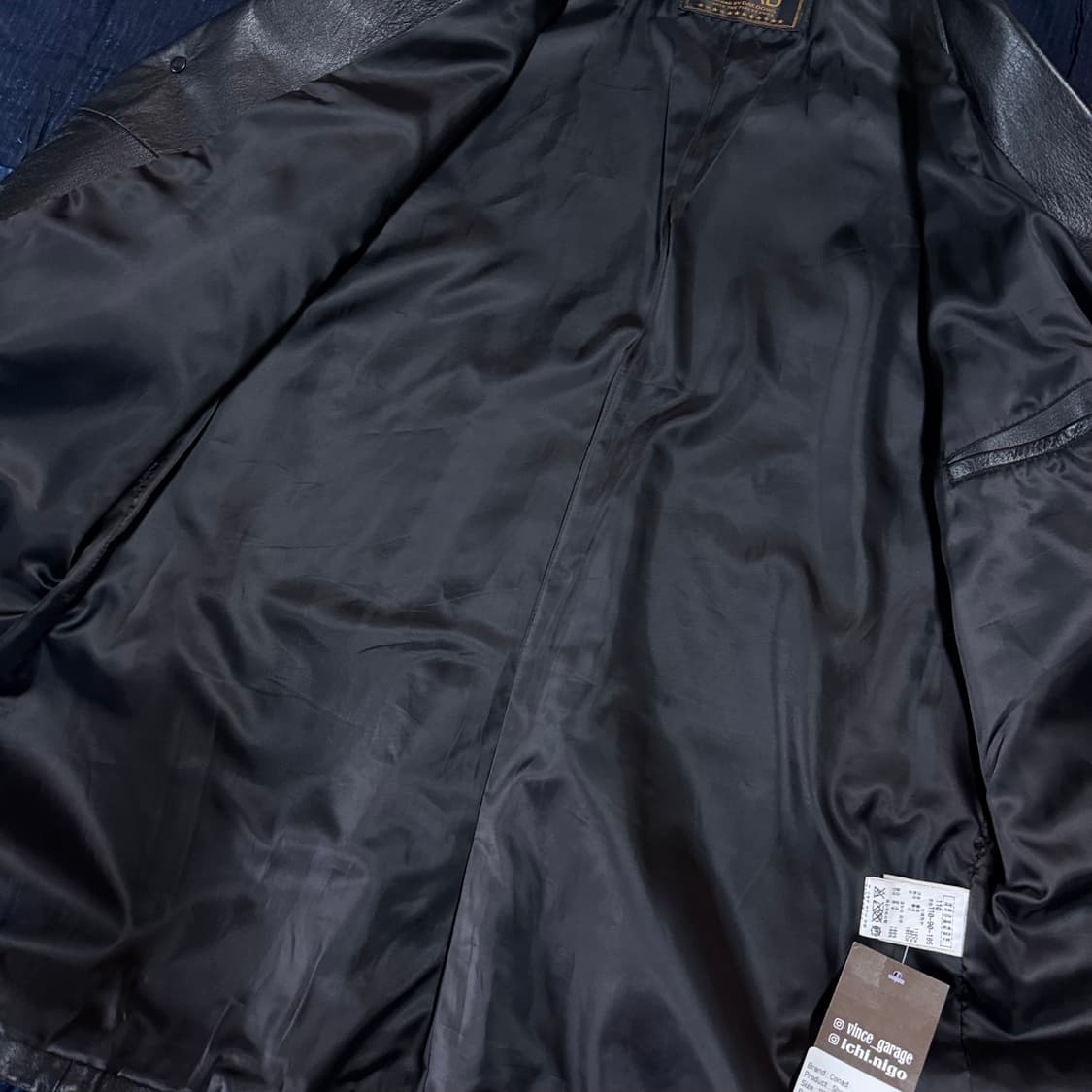 Conad 양가죽 테일러드 자켓 100-105 상품이미지4