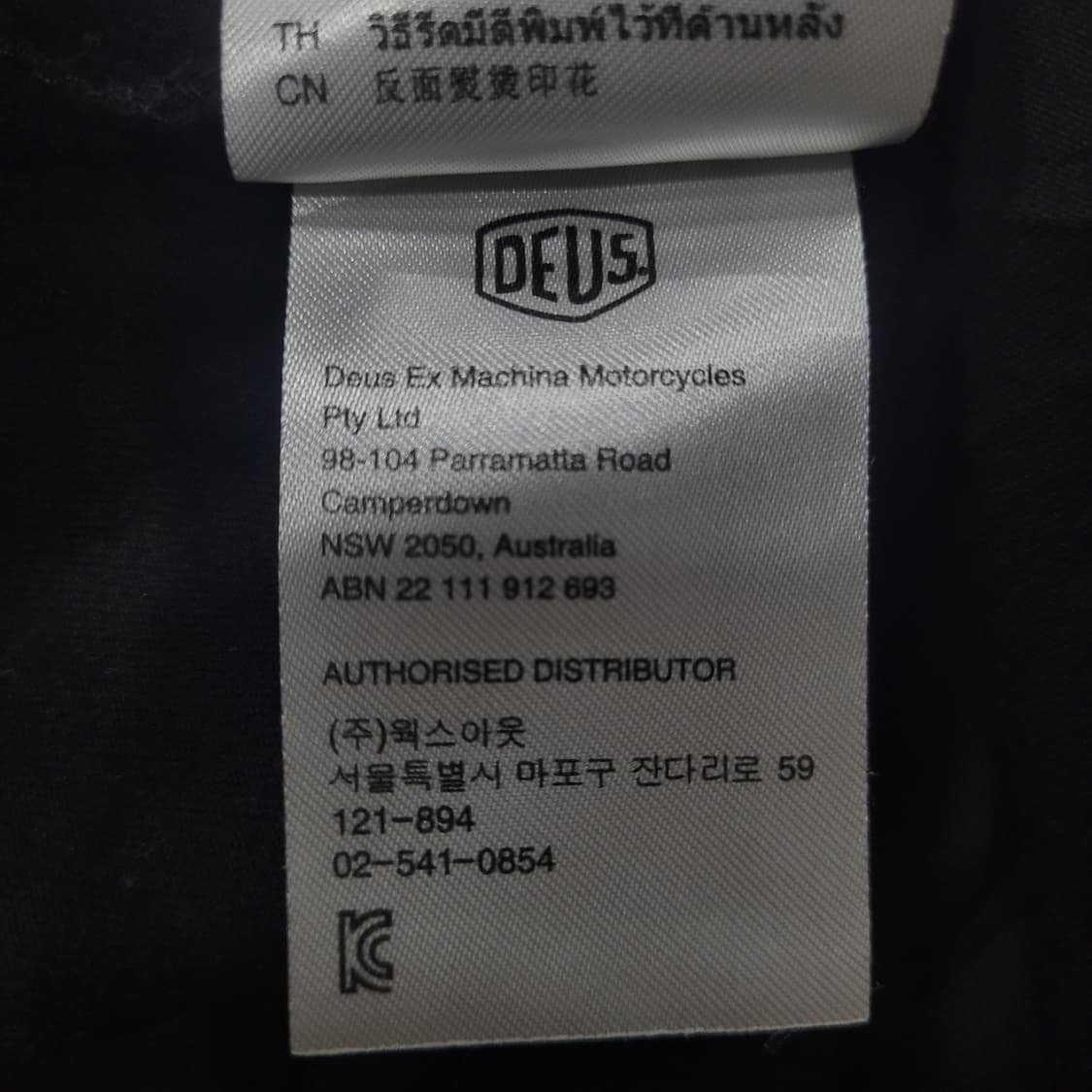 데우스 엑스 마키나 모터사이클 USA 프린팅 셔츠 상품이미지7