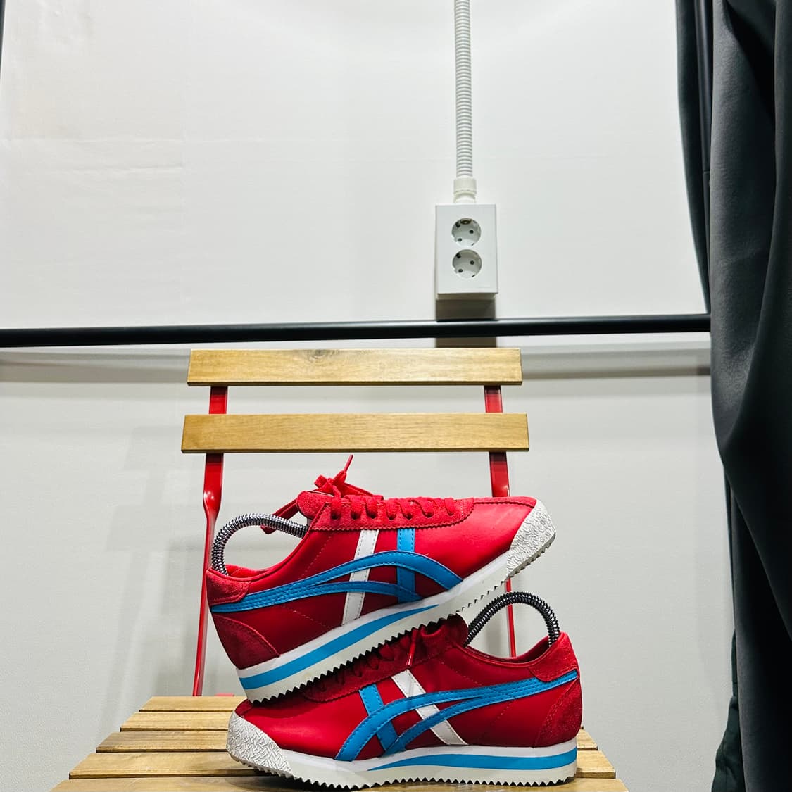 230) 오니츠카타이거 운동화 여성 여자 신발 코르쉐어 레드 상품이미지7