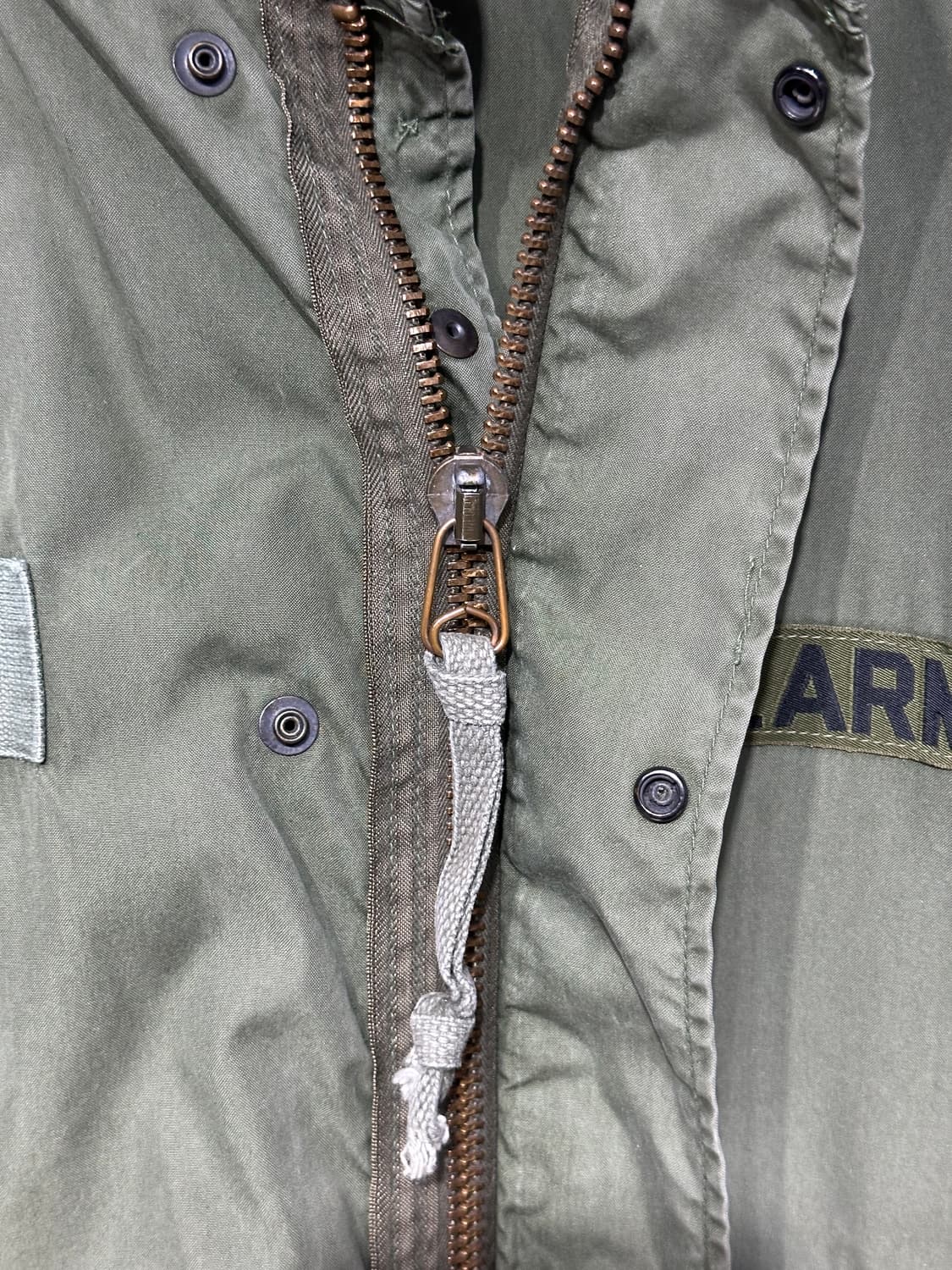 M-65 피쉬테일 개파카 외피 상품이미지5