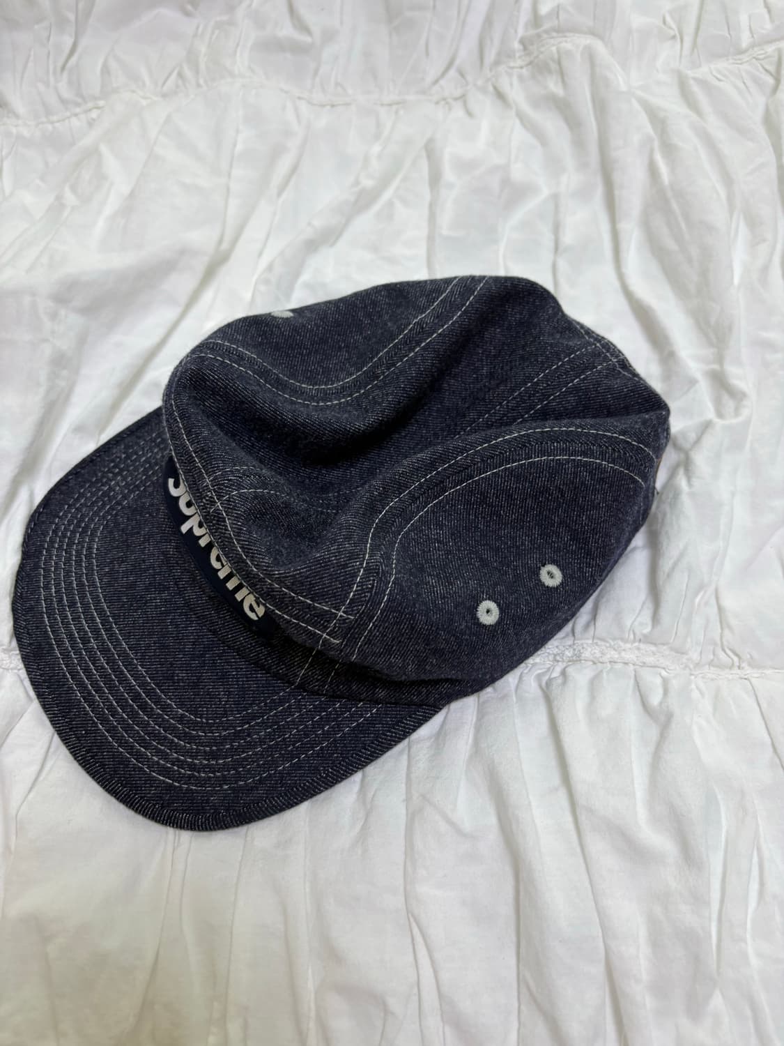 슈프림 울 캠프캡 데님 - 24FW 상품이미지3