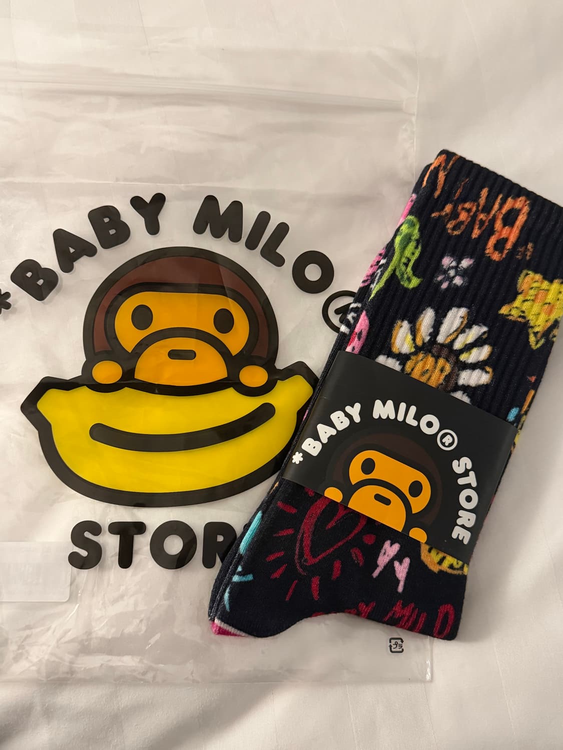 베이프 베이비 마일로 스토어 양말 상품이미지2