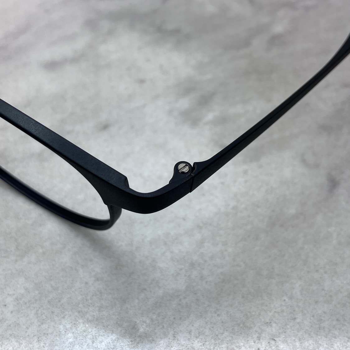 C87 고띠 gotti 블랙 라운드 뿔테 안경 상품이미지2