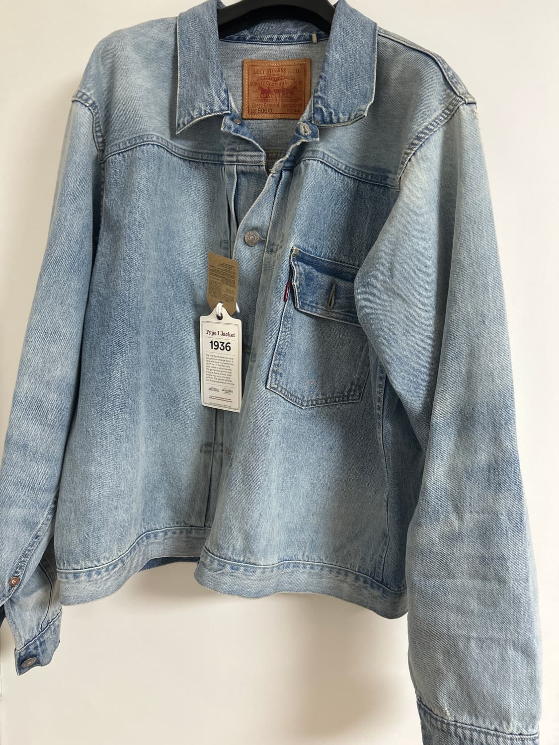 Lvc 1936 type 1 denim jacket 상품이미지1