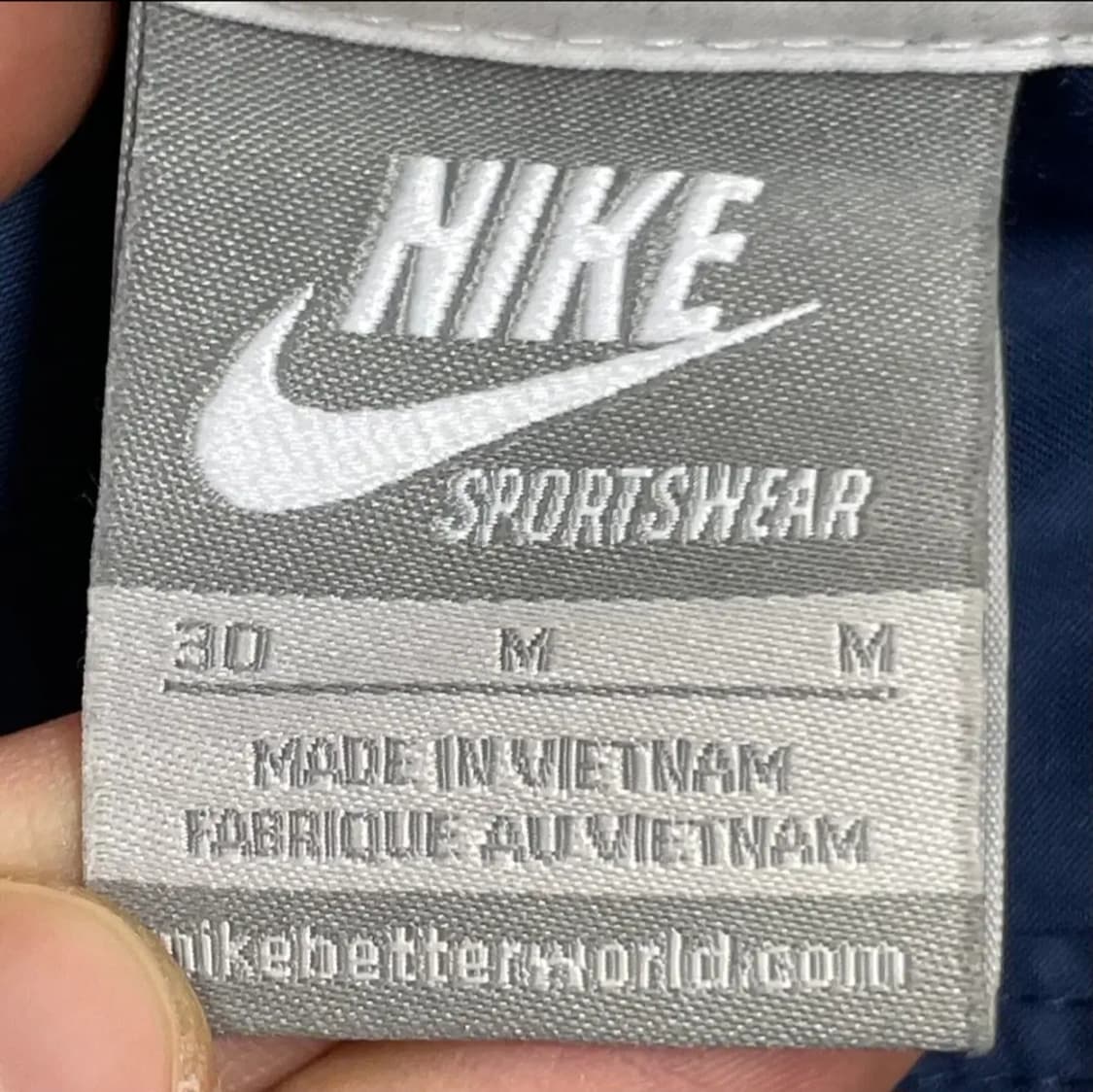 나이키 네이비 스포츠 반바지 M 상품이미지3