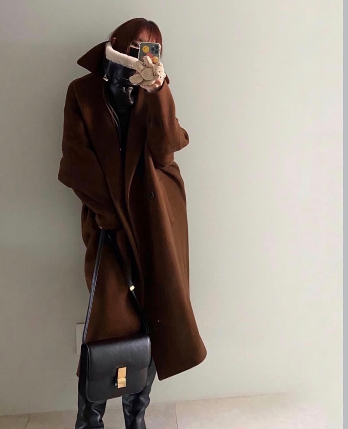 보프 VOEF) CARLY OVERSIZED COAT(BROWN) 상품이미지1