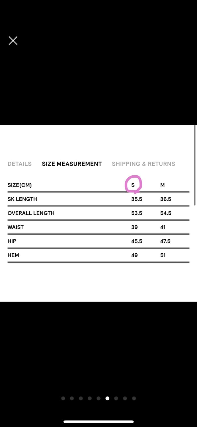 오호스 ojos 매쉬 오버롤 스커트 블랙S 상품이미지6