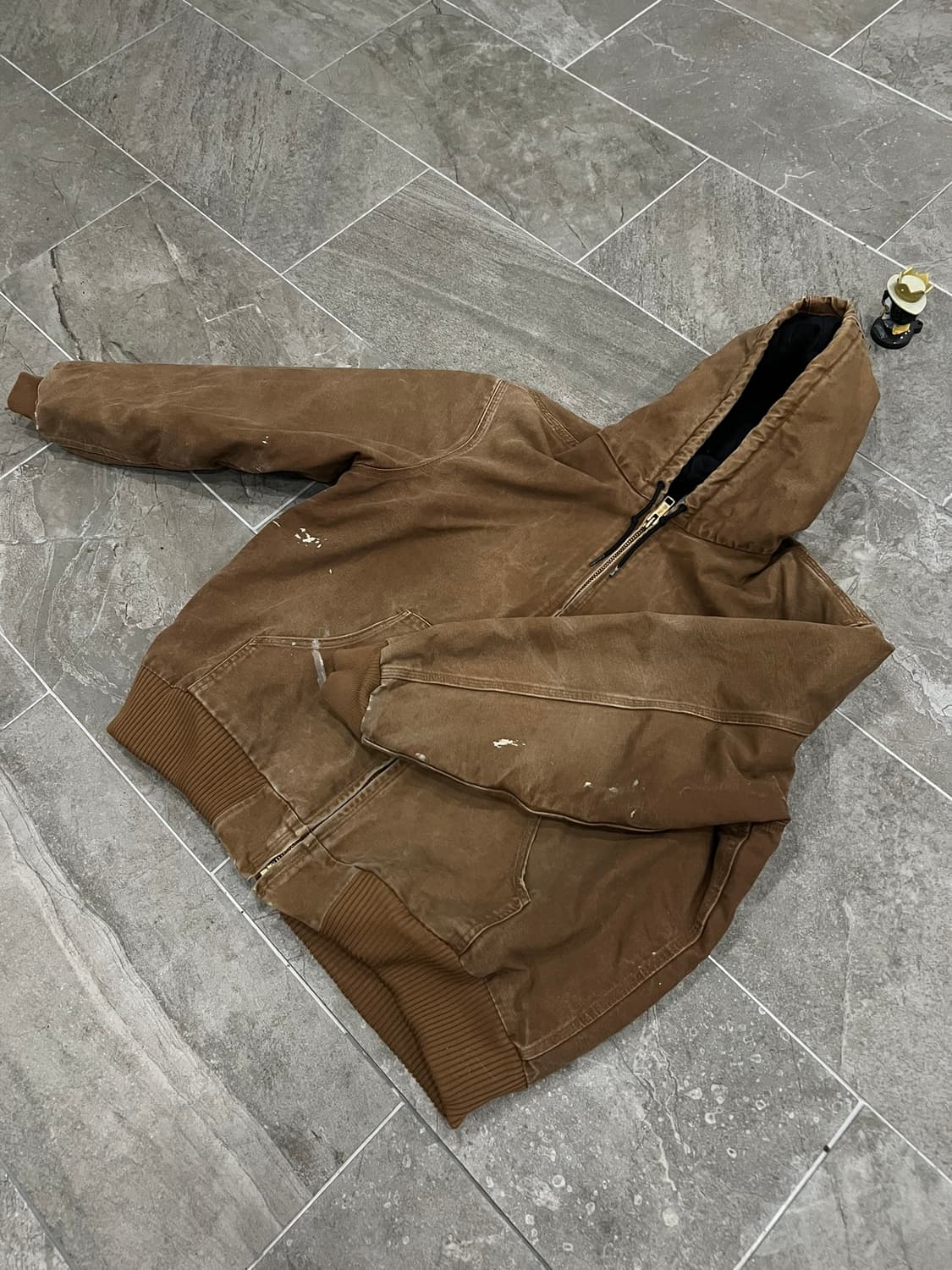 (XL)칼하트 덕 액티브 후드자켓 J130 BRN 칼하트브라운 상품이미지8