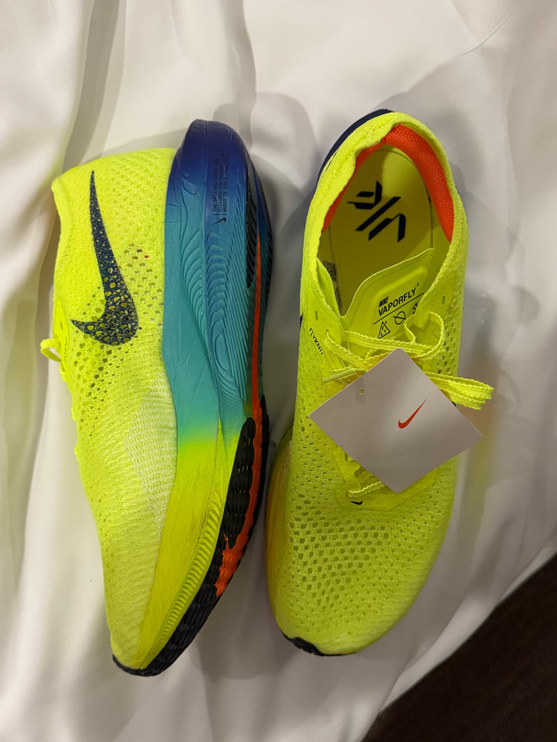 Nike Zoom X Vaporfly Next% 3 Green Volt  상품이미지3