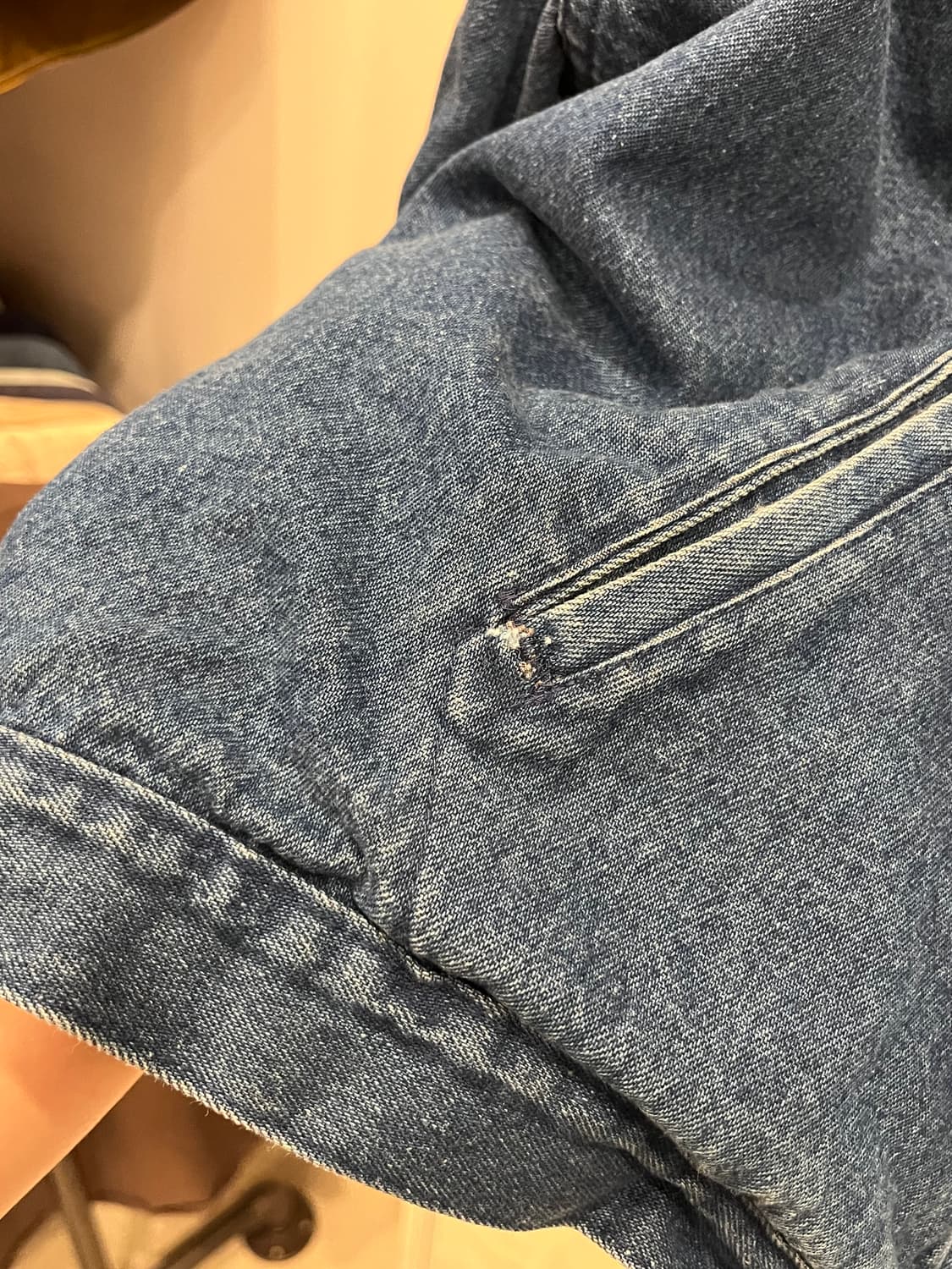 90s Dickies 디키즈 디트로이트 데님 워크 자켓 상품이미지9