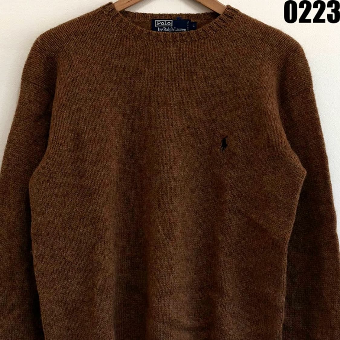 폴로 랄프로렌 울 니트 스웨터 L 0223 상품이미지2