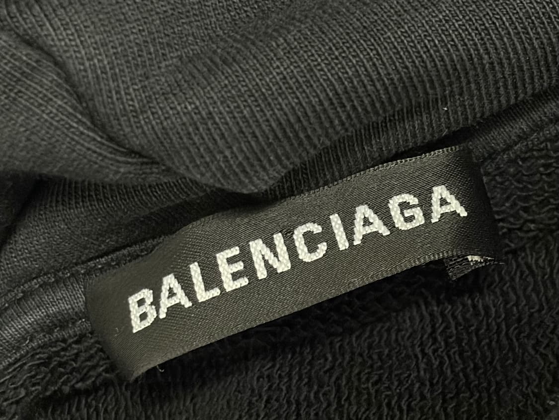 발렌시아가 백로고 후드티 오버핏 상품이미지6