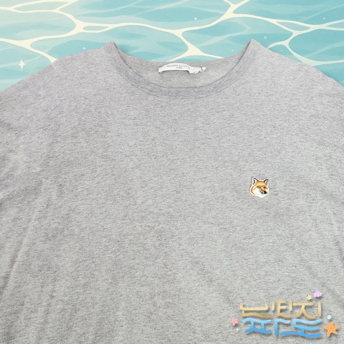 XL 메종 키츠네 폭스헤드 레귤러 롱슬리브 티셔츠 상품이미지2