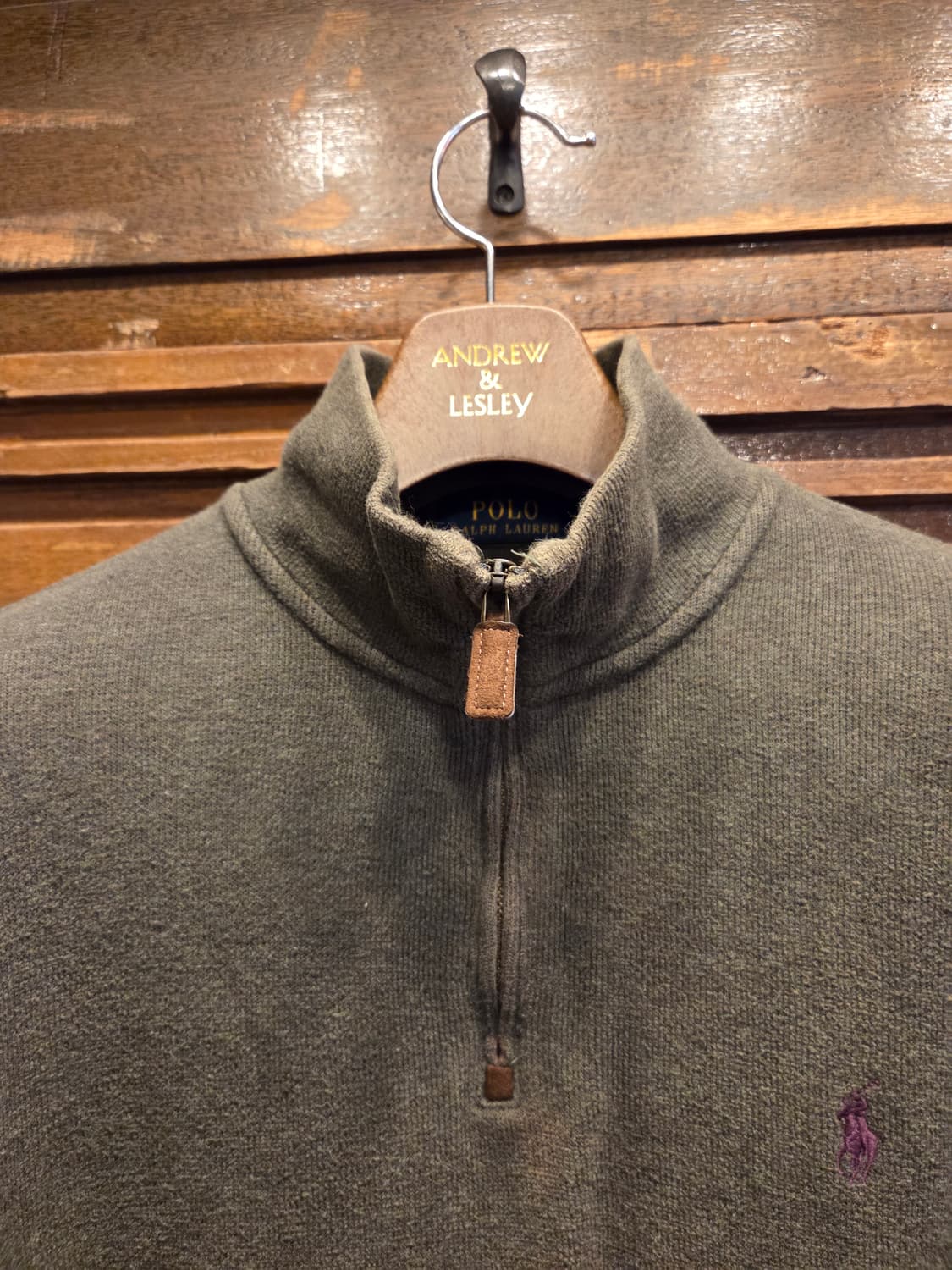 폴로랄프로렌 짚업 스웻 상품이미지2