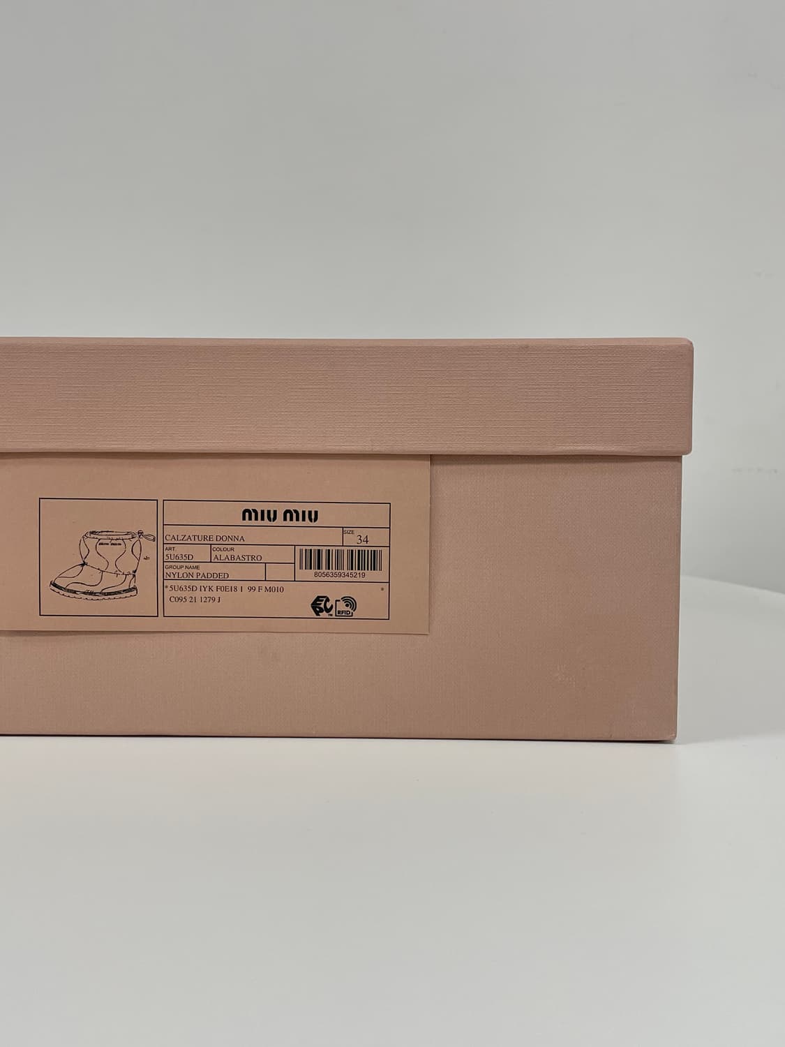 새상품 미우미우 나일론 앵클 패딩 부츠 상품이미지10