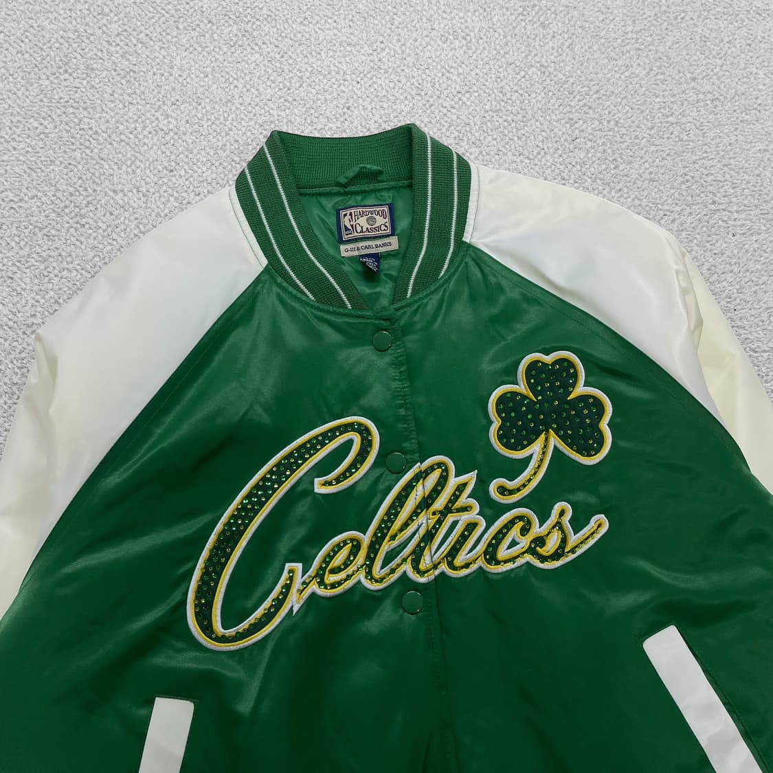 G-III 할리우드 컬렉션 우먼스 보스턴 셀틱스 스타디움 자켓  상품이미지2