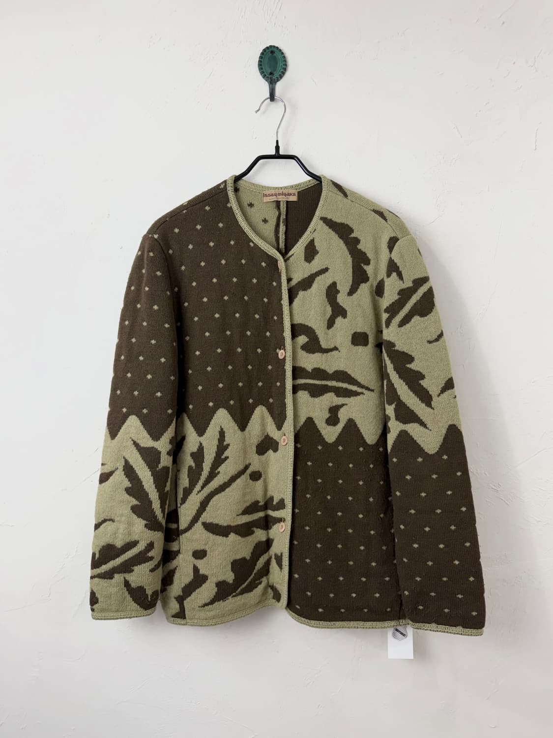 70s 이세이 미야케 패널 니트 자켓 상품이미지1