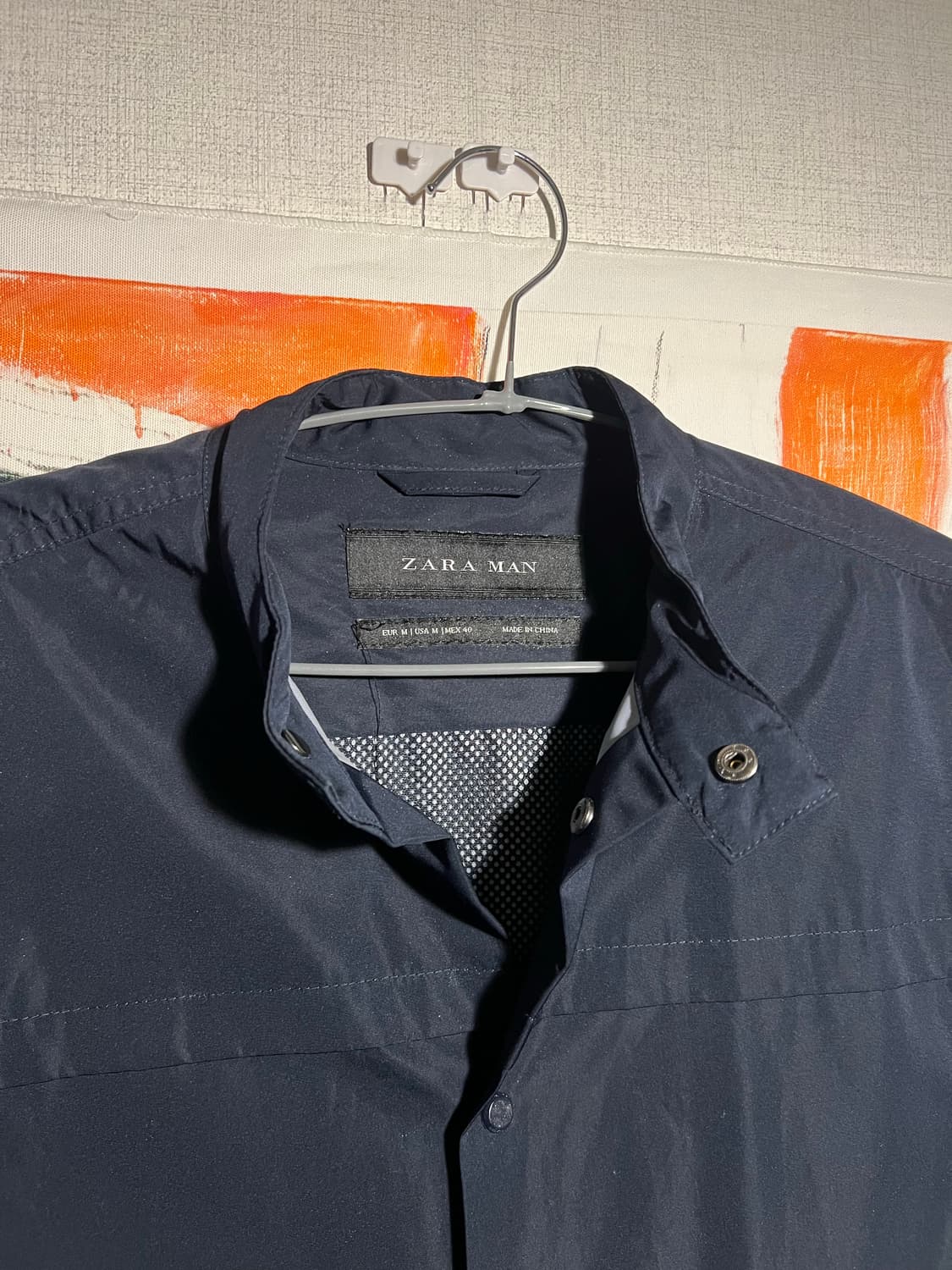 ZARA 폴리 캐쥬얼 바람막이 상품이미지4