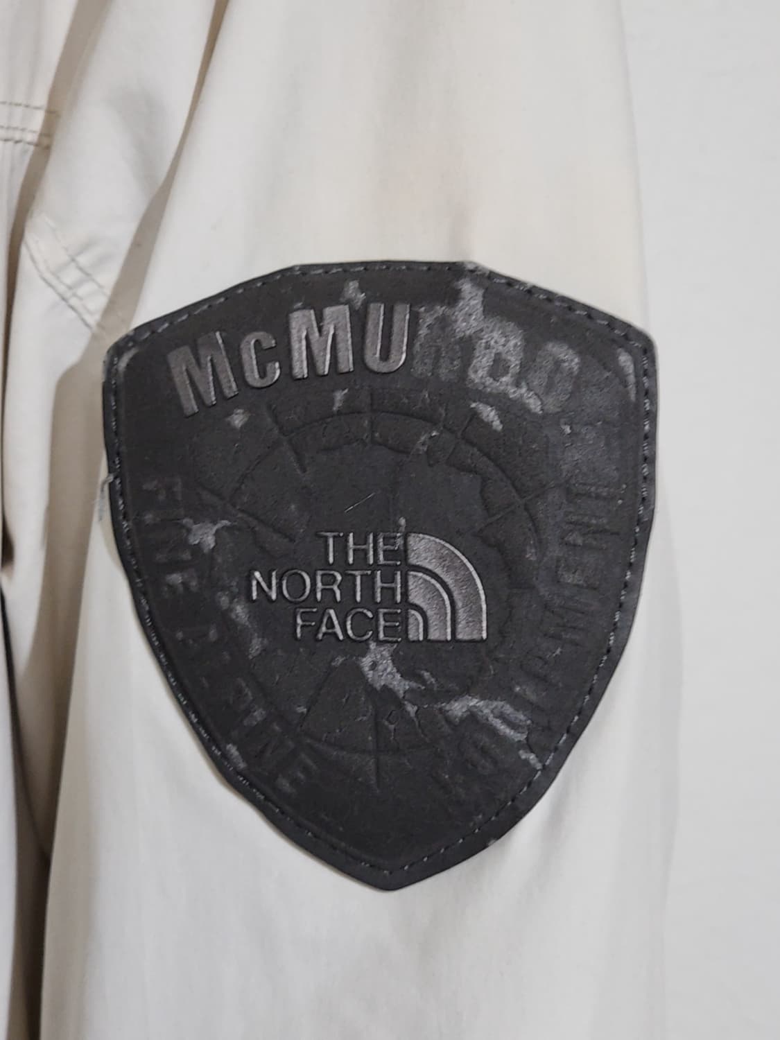 (M) 노스페이스 맥머도 패딩점퍼 화이트 거위털 구스다운 자켓 상품이미지5