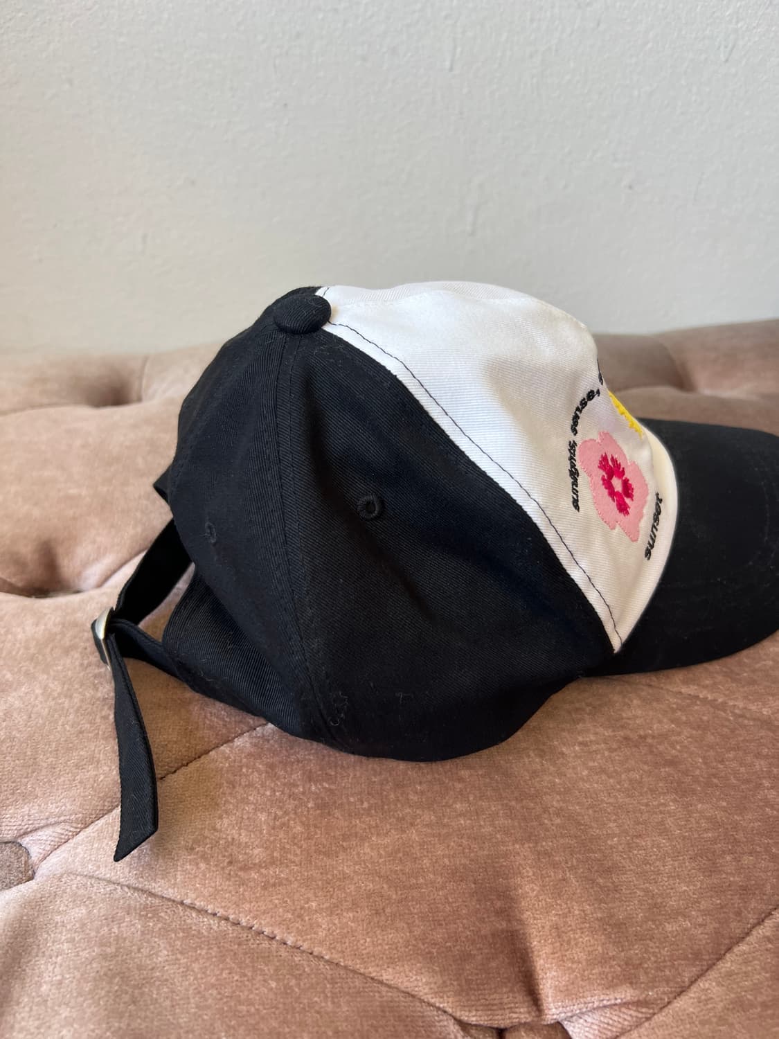 마이딥블루메모리즈 블랙 캡모자 볼캡 상품이미지3