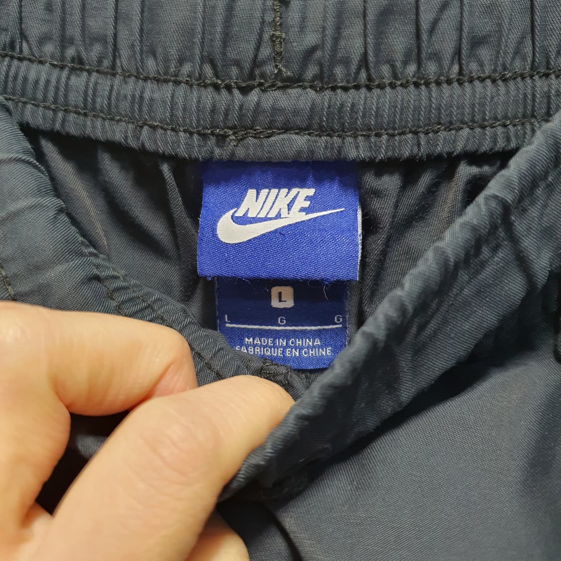 나이키 스우시 블랙 우븐 반바지 트레이닝  상품이미지4