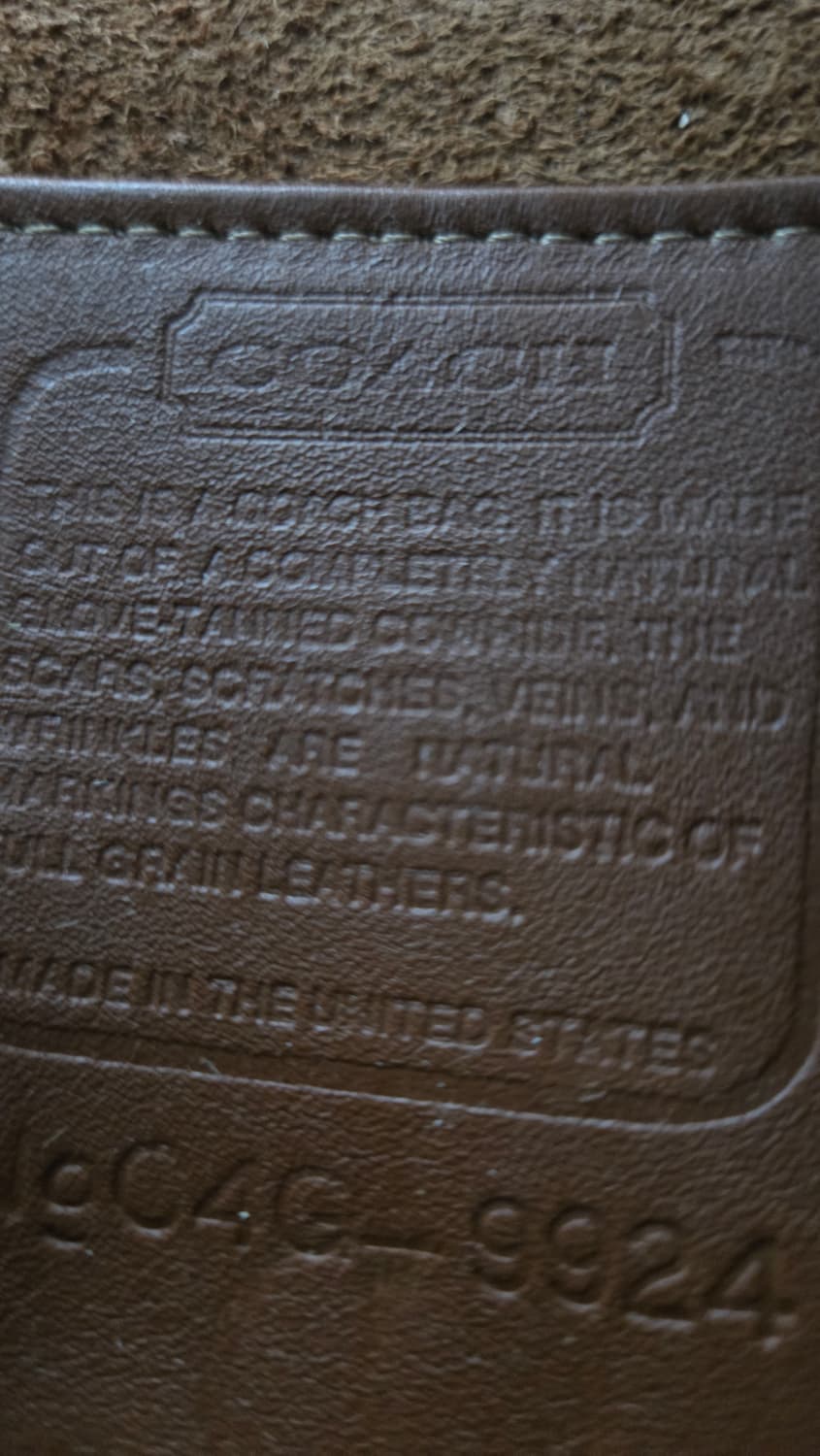 COACH 올드코치 윌리스 탑핸들 9924 상품이미지10