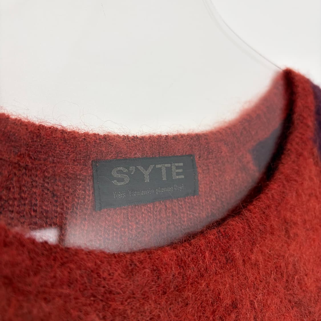 요지야마모토 모헤어 니트 티셔츠 상품이미지2