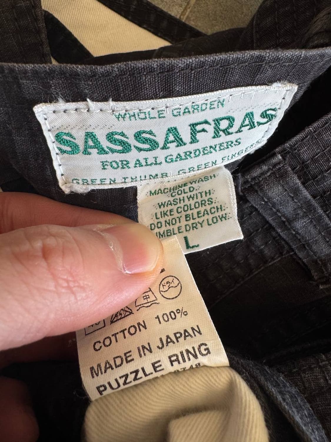 사사프라스 워크팬츠 블랙 (31) 상품이미지4