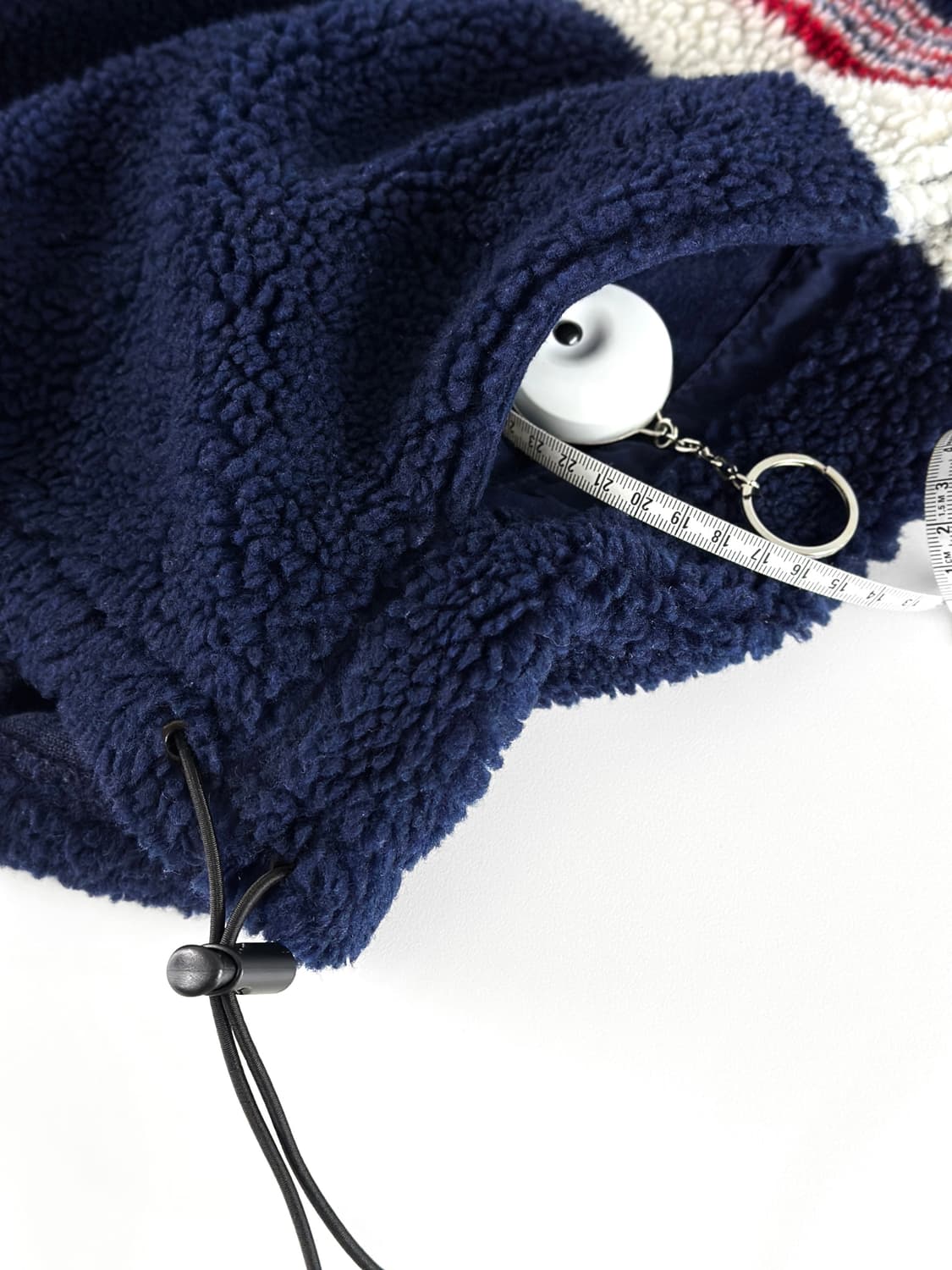 (Rare)80~90s 빈티지 엘엘빈 스트라이프 쉐르파 플리스 풀오버 상품이미지10