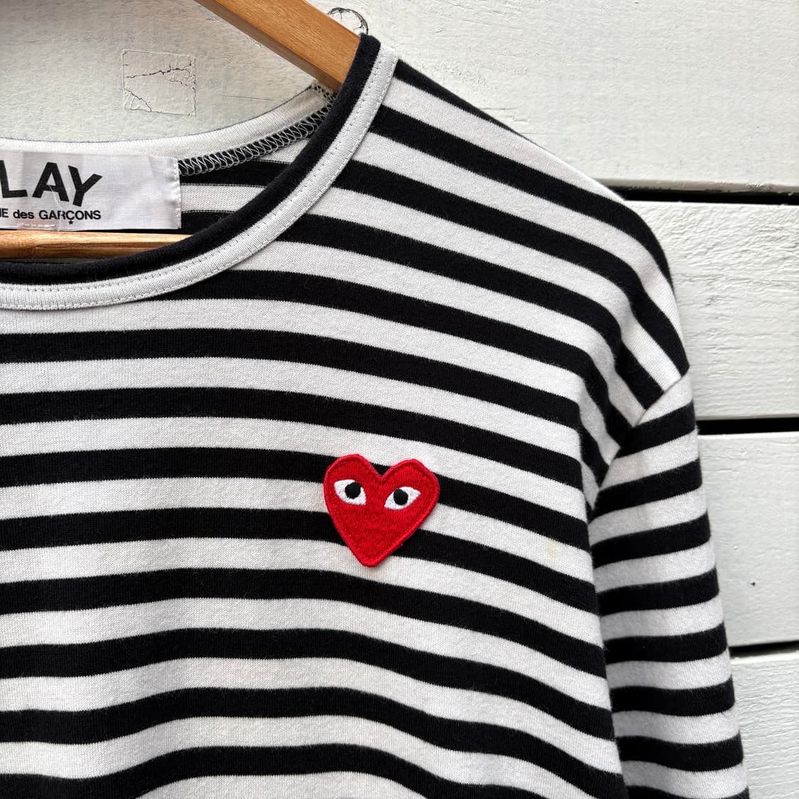 Comme des Garcons 꼼데가르송 스트라이프 롱슬리브 티셔츠 상품이미지3