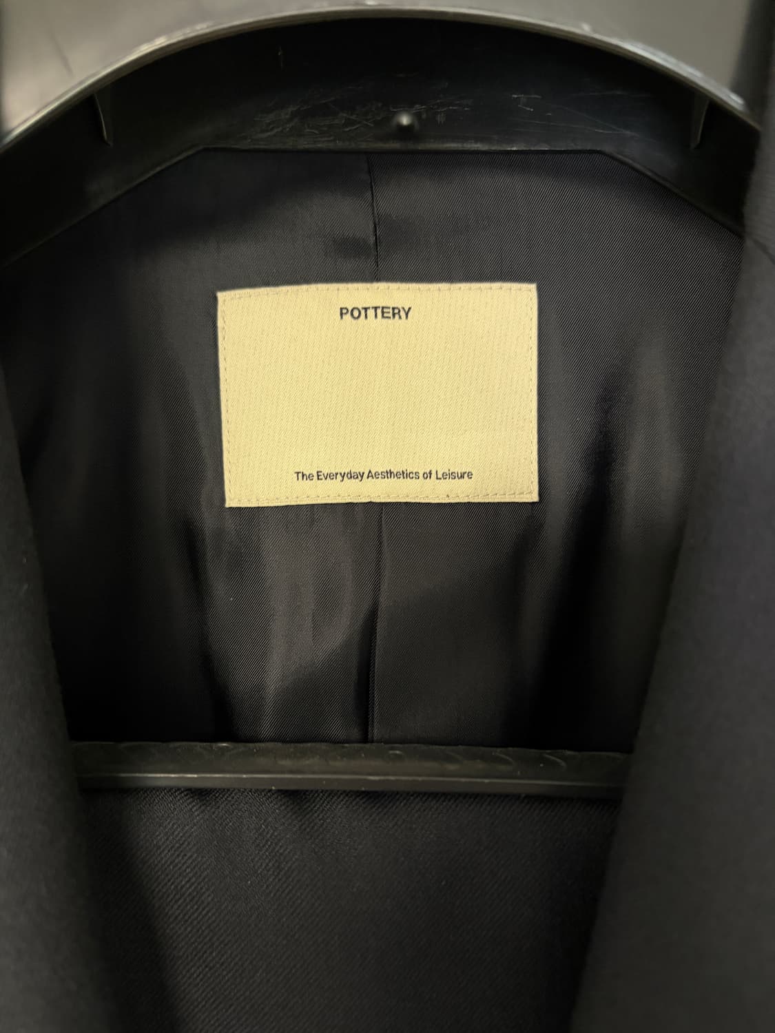 포터리 비즈니스 수트 셋업(상하의) 다크네이비 상품이미지3