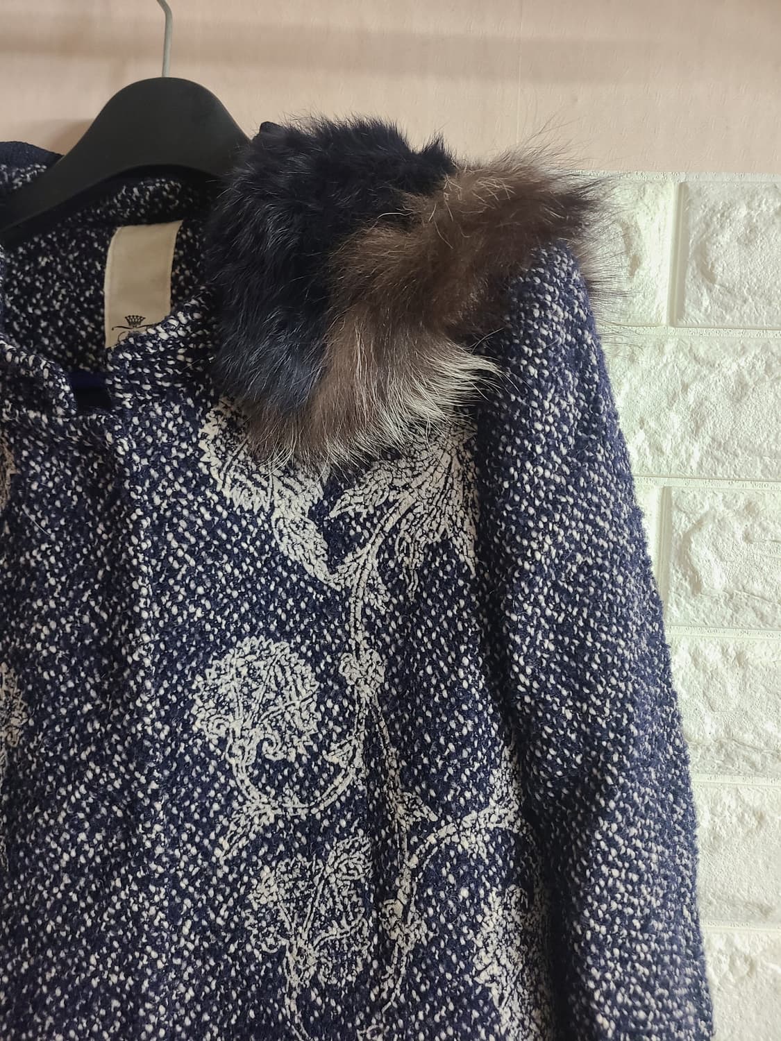 O'2nd 트위드 후드 코트(44) 상품이미지2