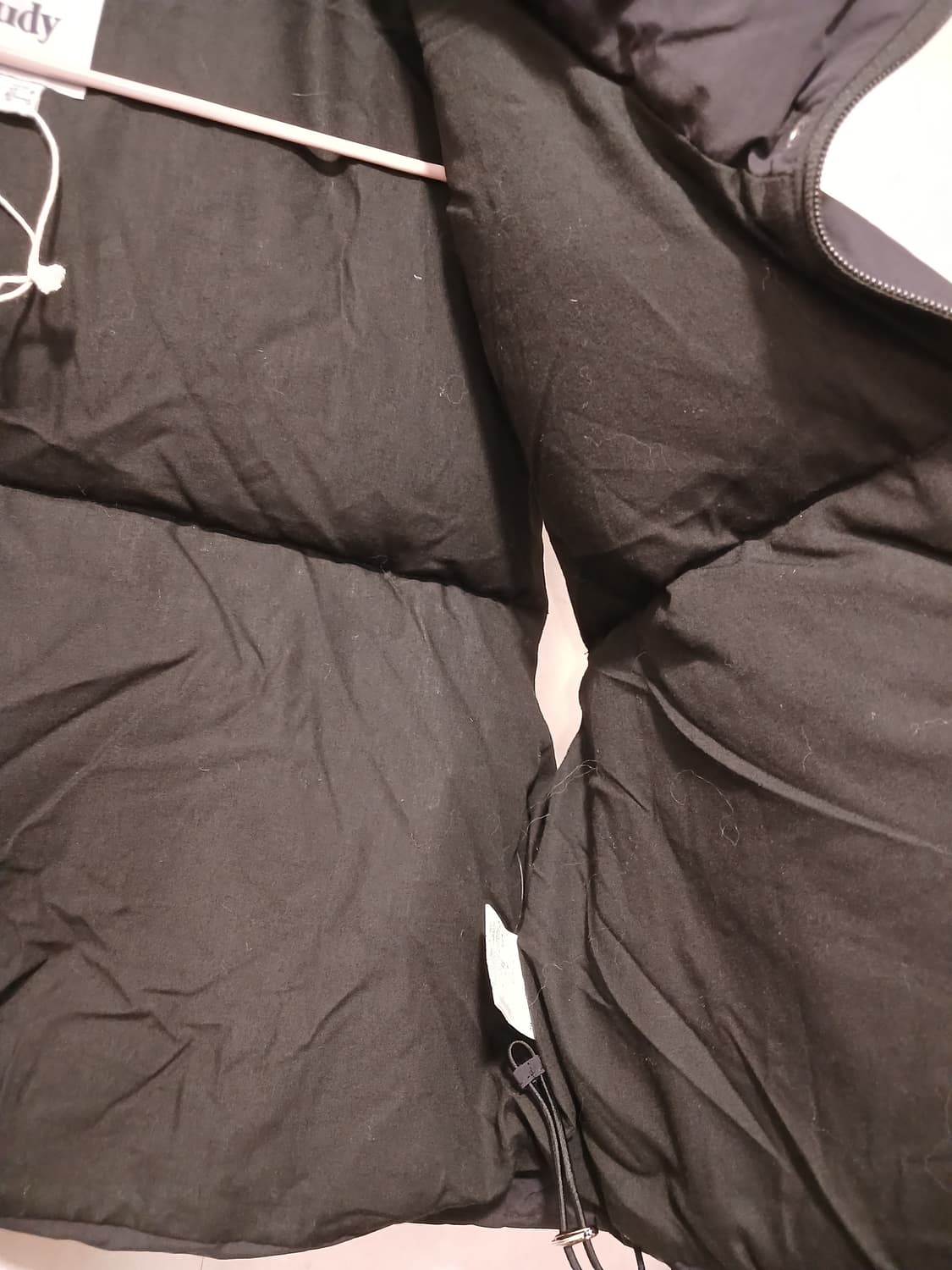 Jucy Judy 정품 여성 숏패딩 조끼 XS (85) 사이즈 상품이미지4