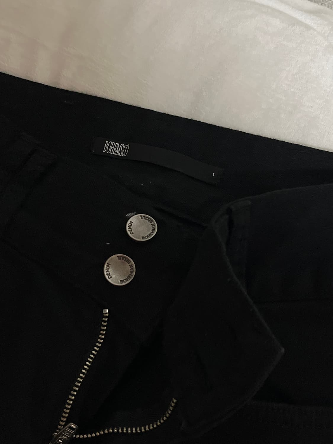 보헴서 투버튼 부츠컷 S 상품이미지1