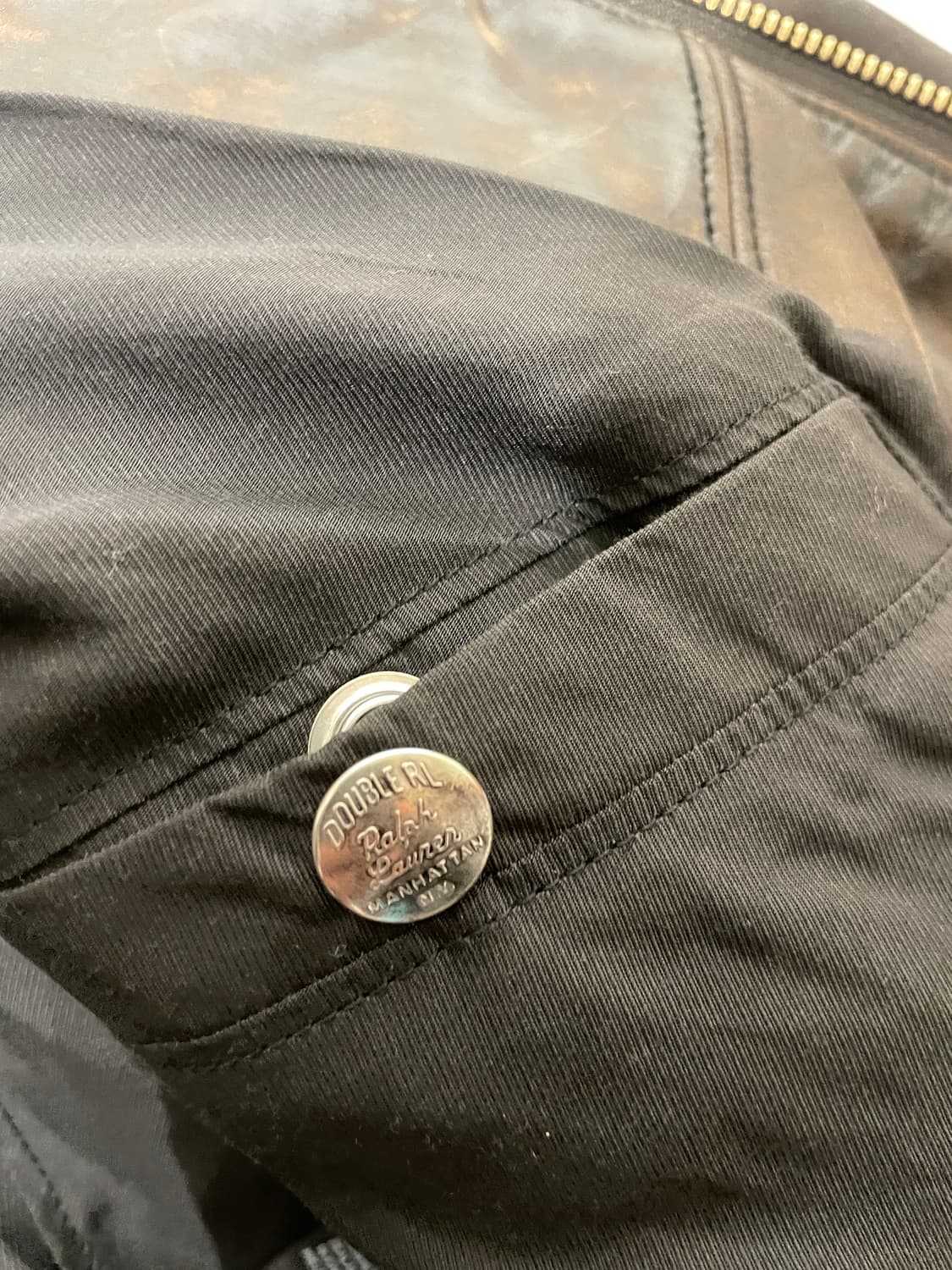 Rrl 모토레더자켓 s사이즈 상품이미지6