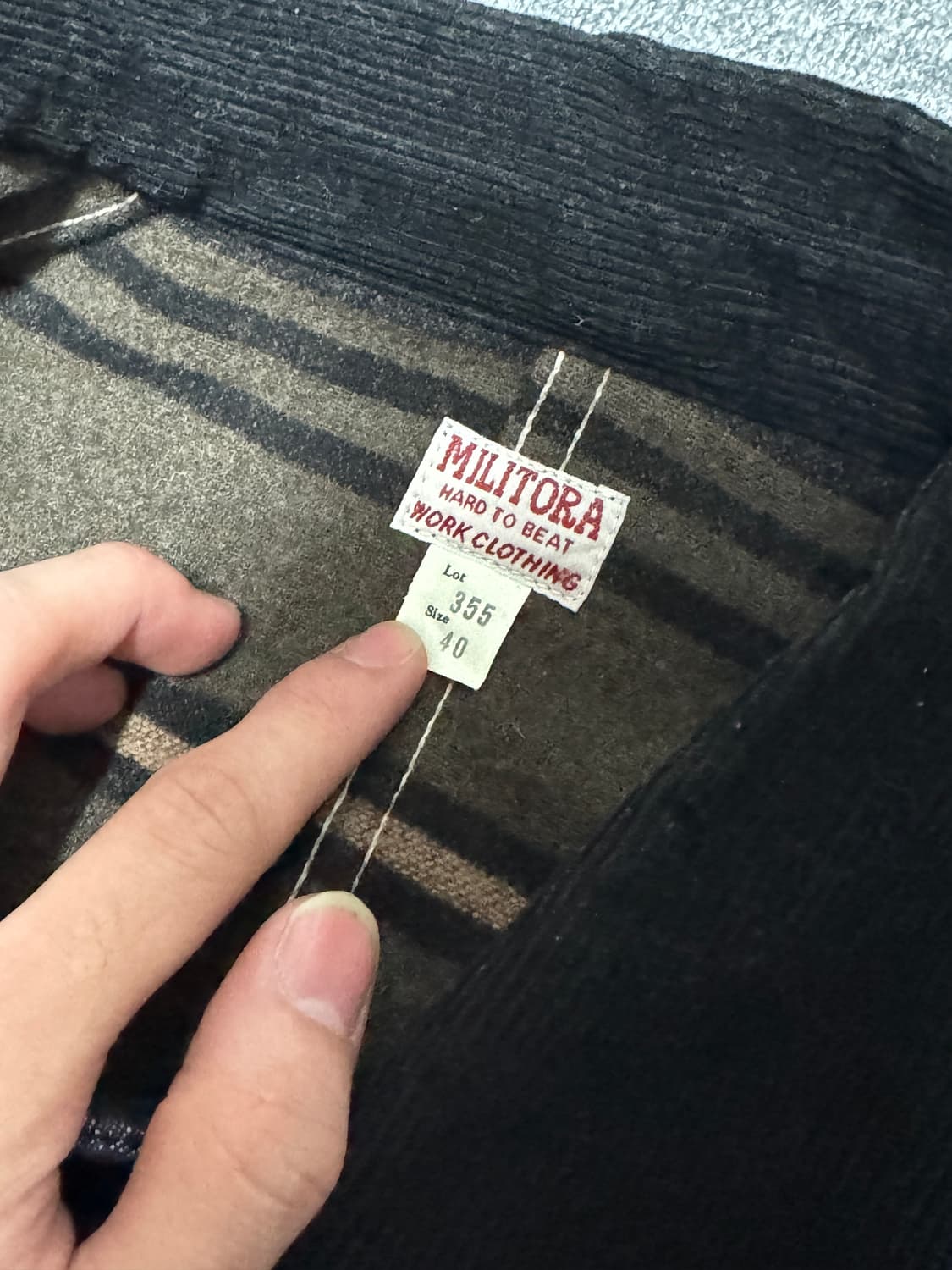 밀리토라 커버올 워크자켓 40 상품이미지5