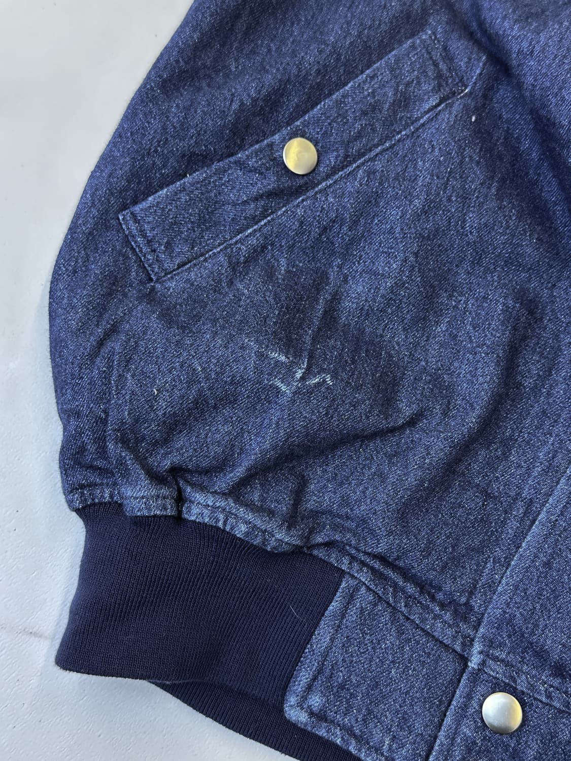 PPFM 90s 데님 봄버 자켓 상품이미지7