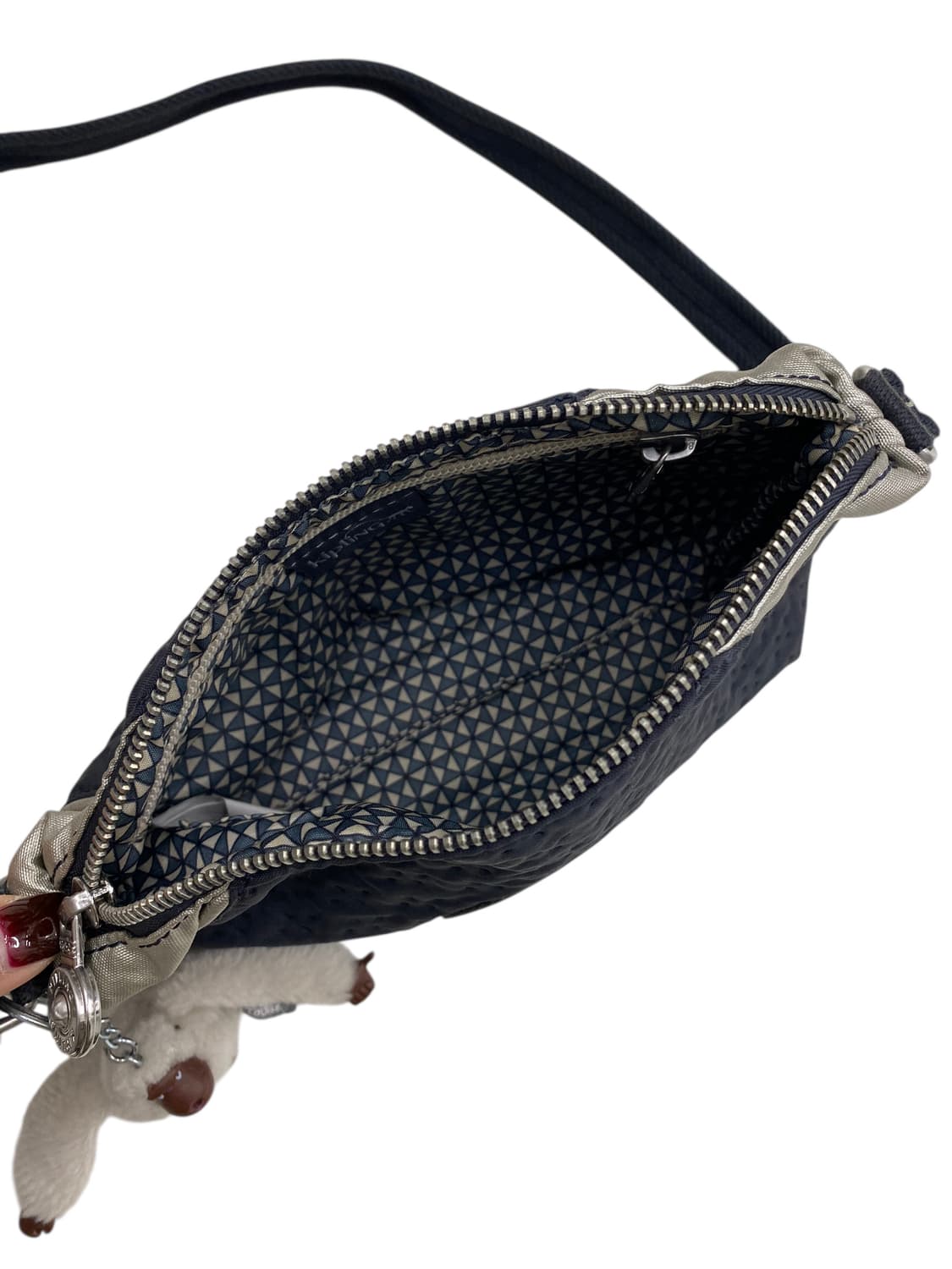 키플링 y2k 실버포인트 크로스 상품이미지3