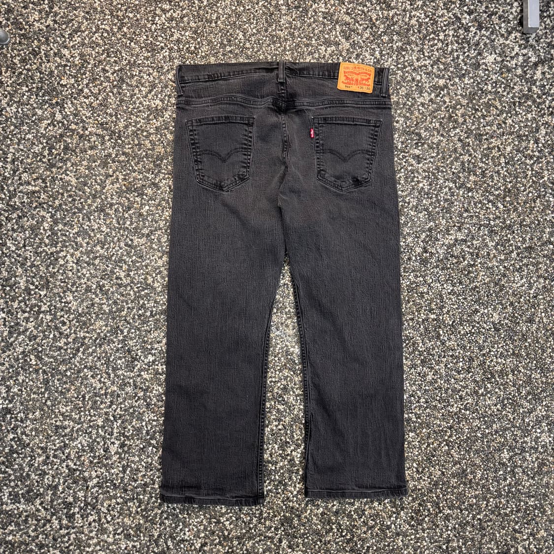 리바이스 569 스트레이트 블랙진 (36)   상품이미지3