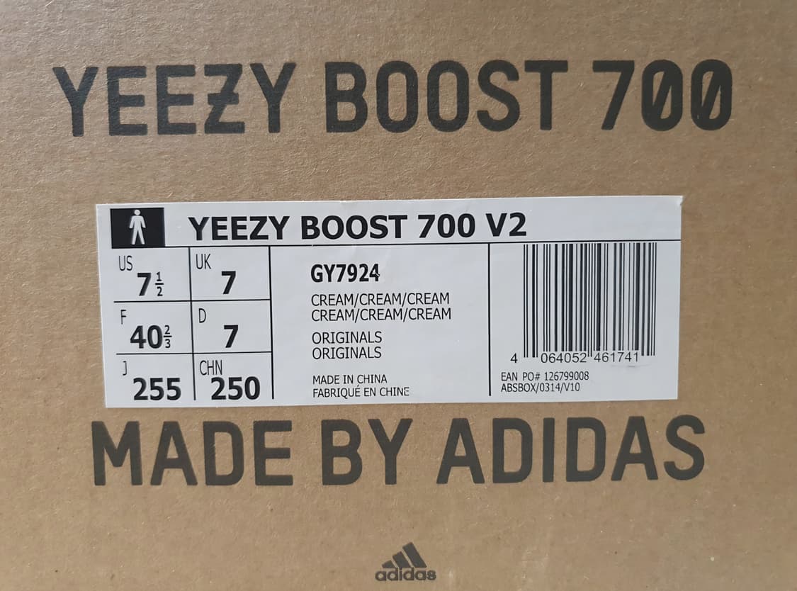 [255]아디다스 이지부스트 350 v2 크림  상품이미지4